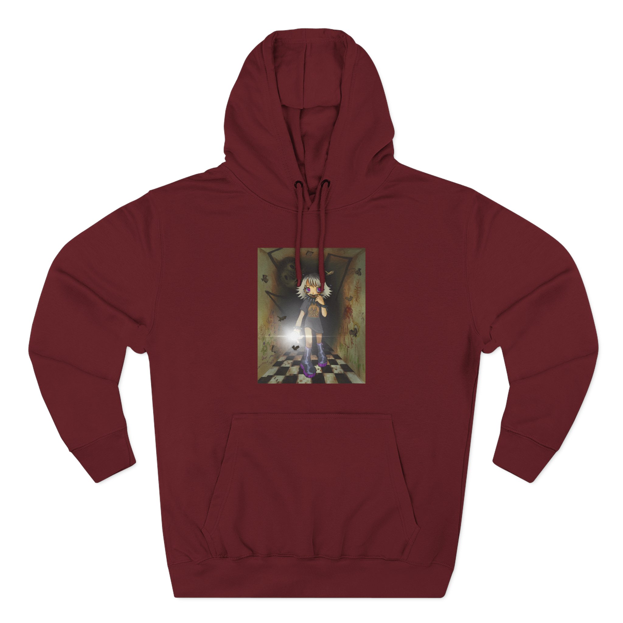 Izzzyzzz Three-Panel Fleece Hoodie