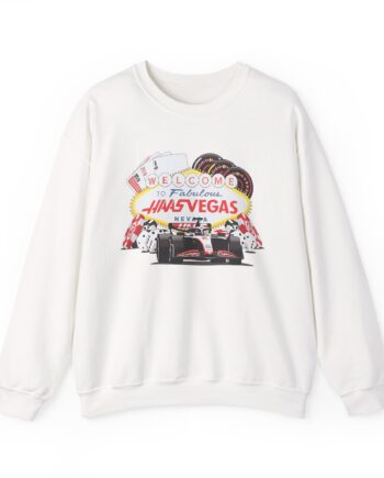Haas F1 Las Vegas Gp Unisex Heavy Blend™ Crewneck Sweatshirt