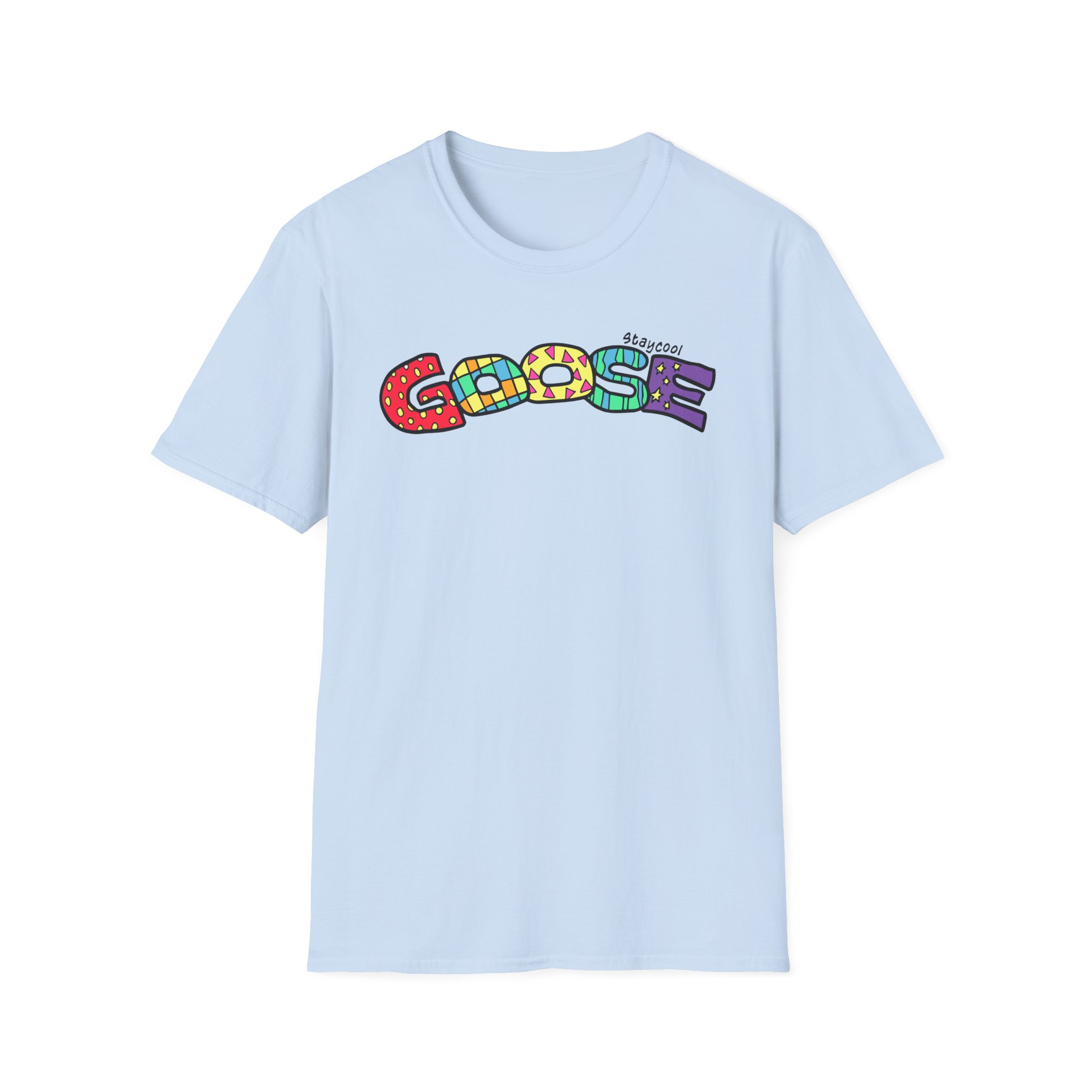 Goose x Staycool Rainbow Unisex Softstyle T-Shirt