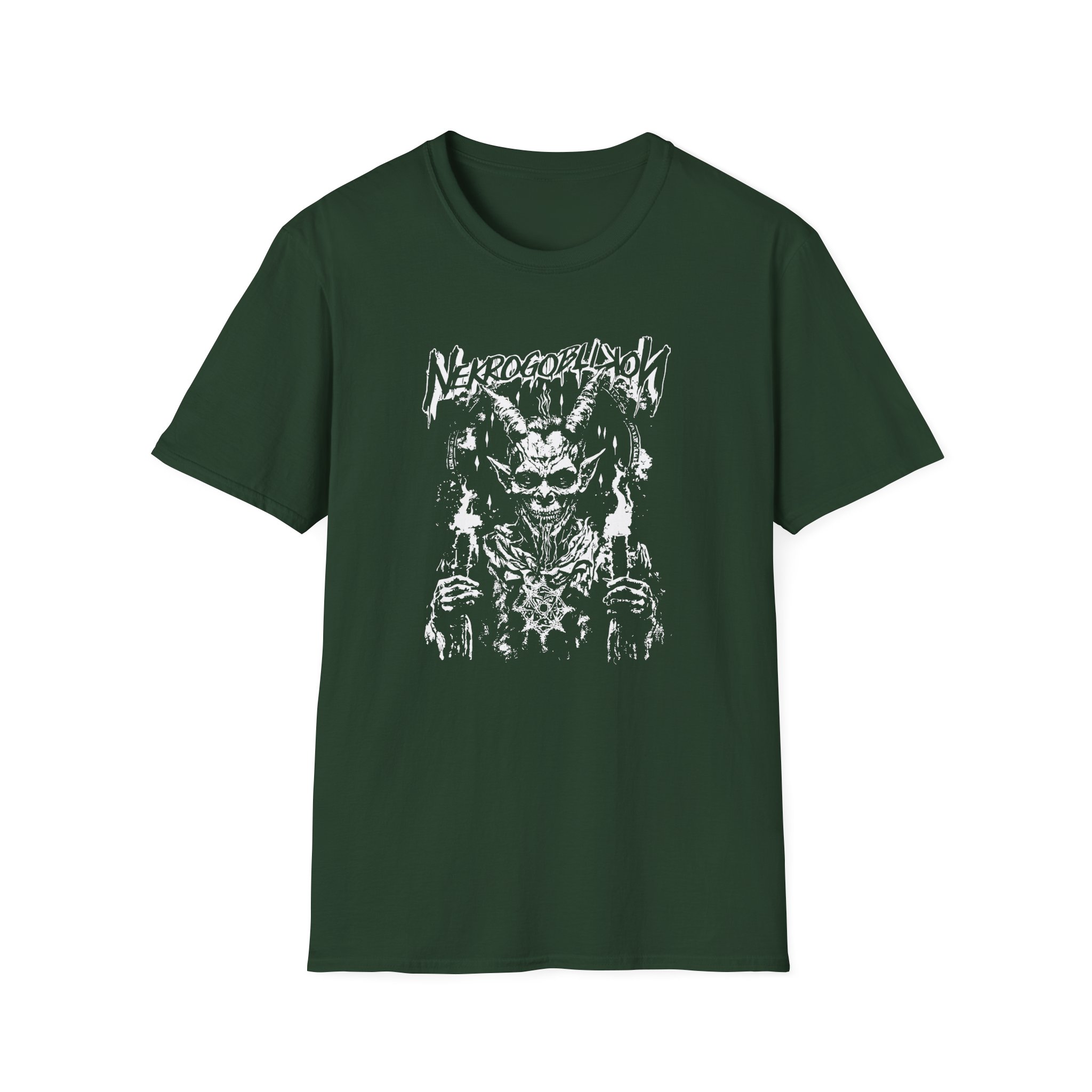 Nekrogoblikon Goblin Mode Sacrifice Unisex Softstyle T-Shirt
