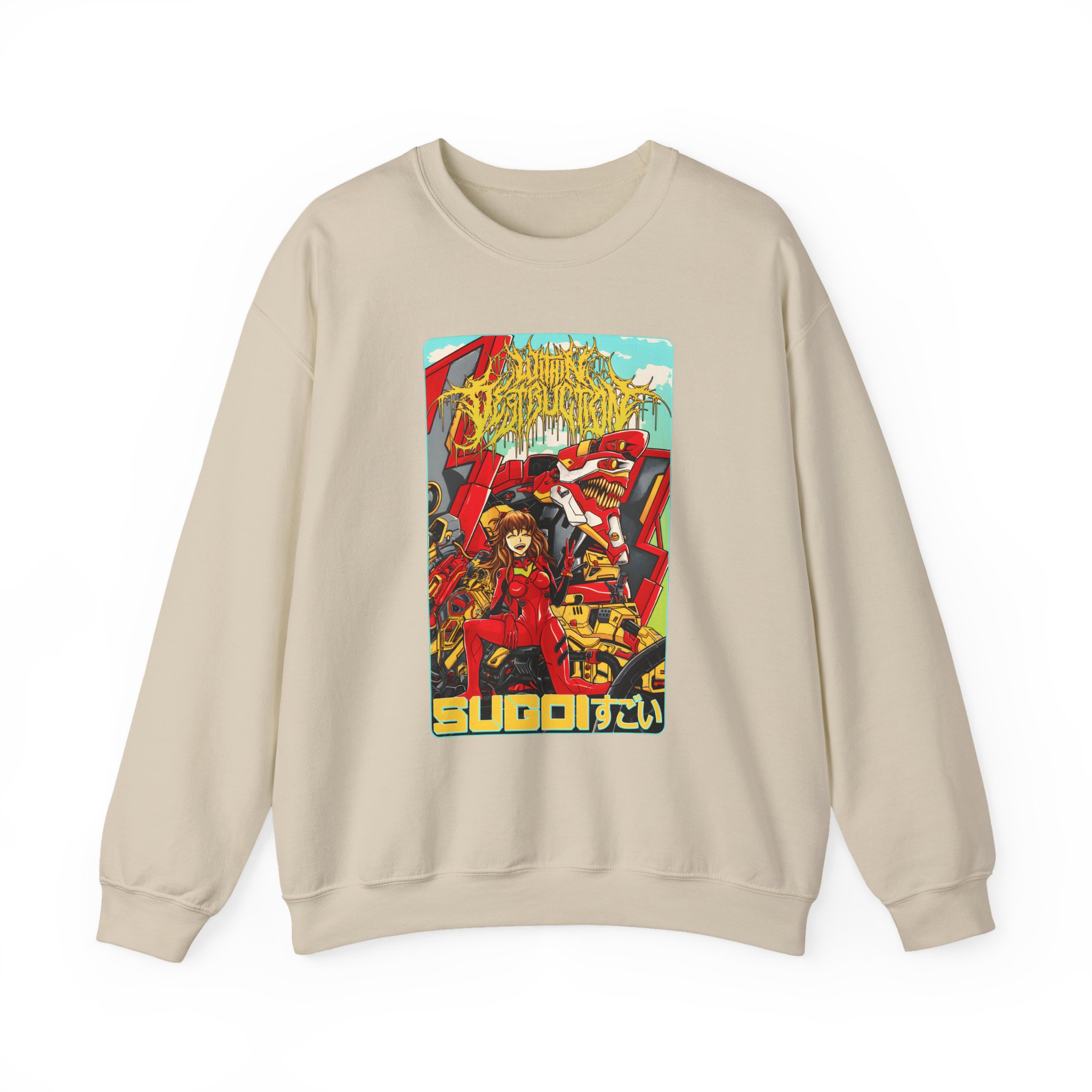Within Destruction Asuka Unisex Heavy Blend Crewneck Sweatshirt