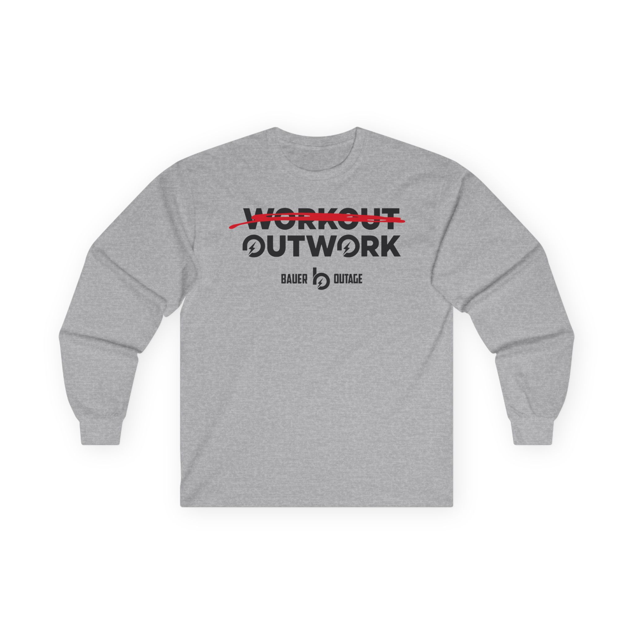 Trevor Bauer Outwork Workout Unisex Ultra Cotton Long Sleeve Tee