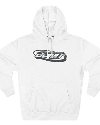 Zerkaa Y2k-orbit Three-Panel Fleece Hoodie