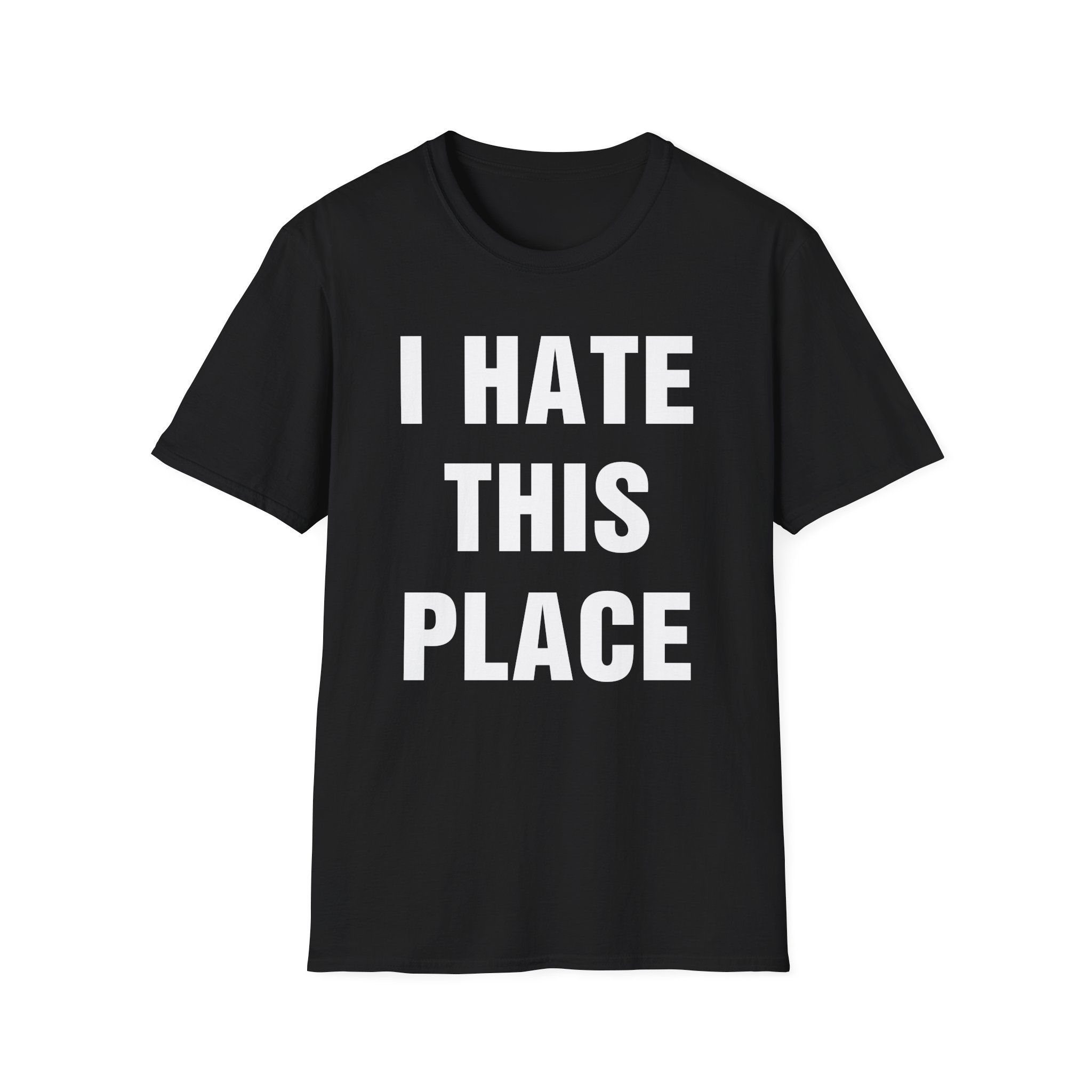 Hot Water Music I Hate This Place Unisex Softstyle T-Shirt