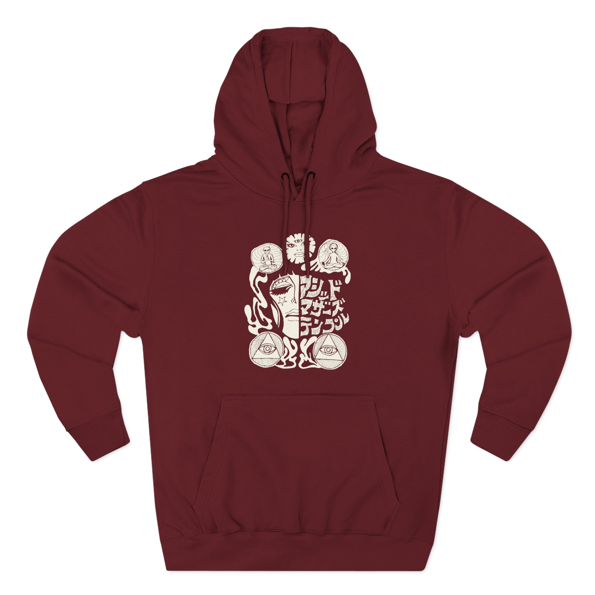 Acid Mothers Temple Three-Panel Fleece Hoodie