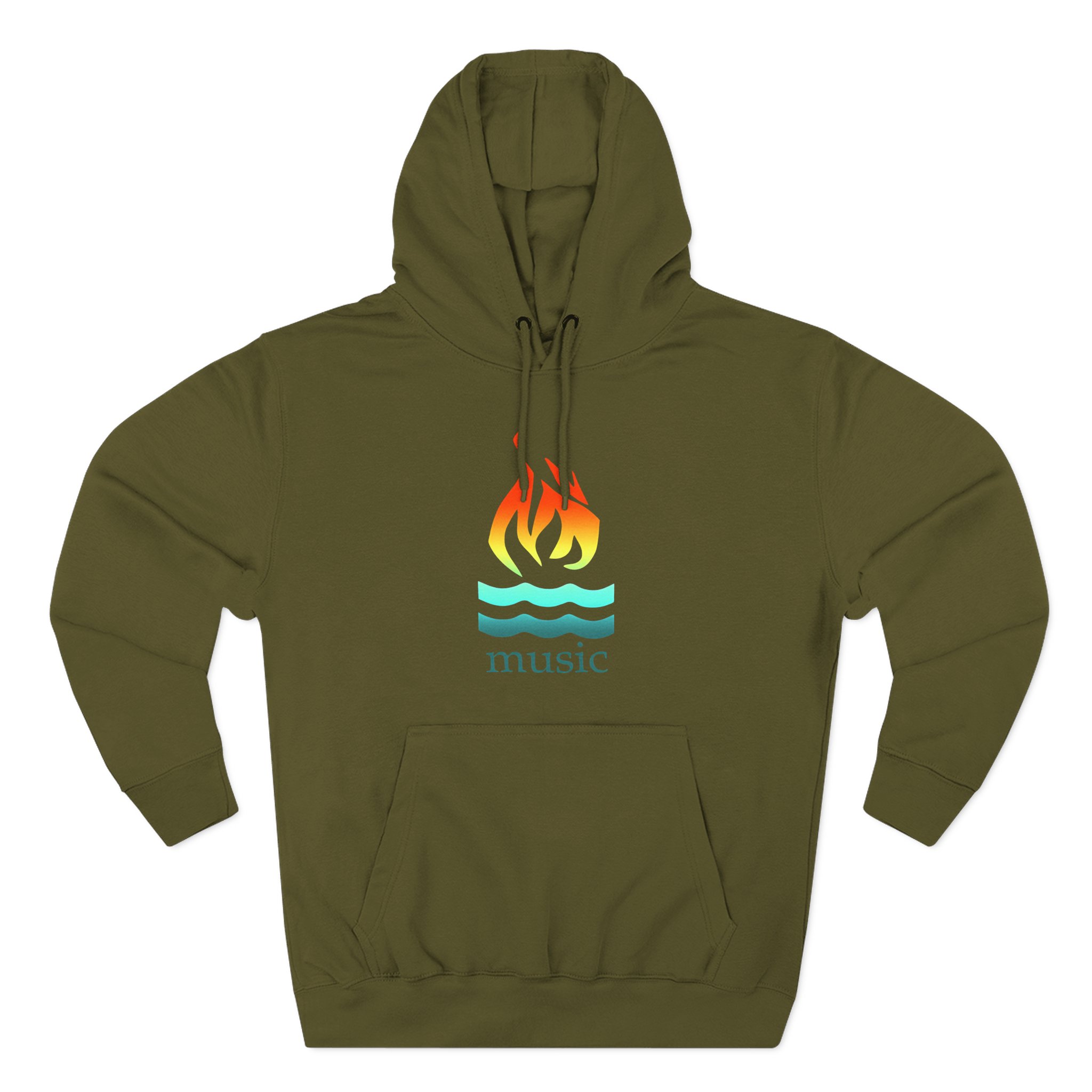 Hot Water Music Three-Panel Fleece Hoodie