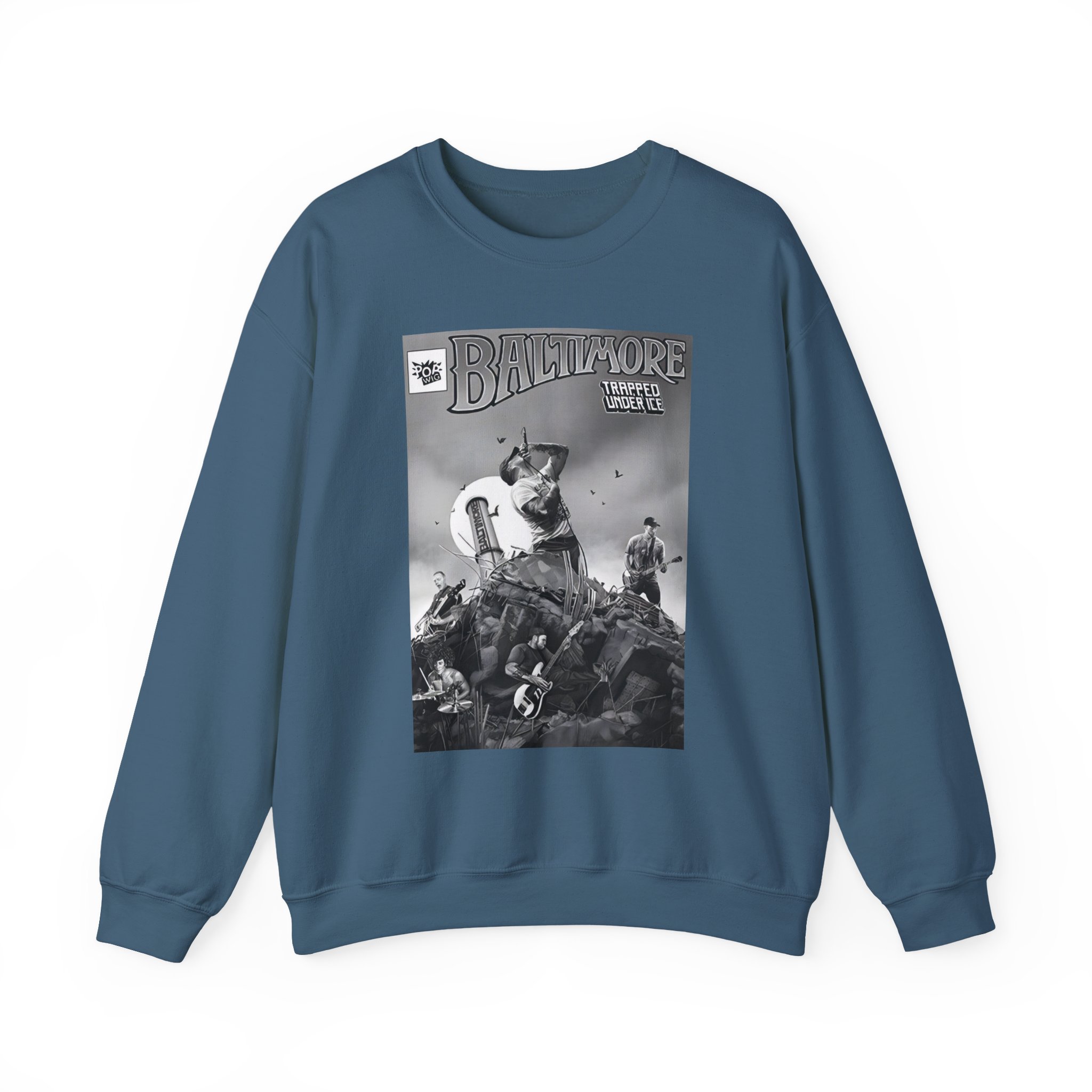Trapped Under Ice Unisex Heavy Blend Crewneck Sweatshirt