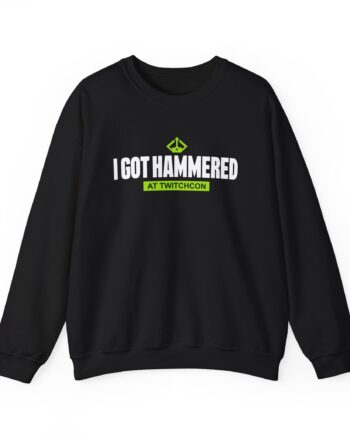 Esfand I Got Hammered at Twitchcon Unisex Heavy Blend™ Crewneck Sweatshirt