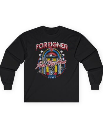 Foreigner Juke Box Hero Unisex Ultra Cotton Long Sleeve Tee