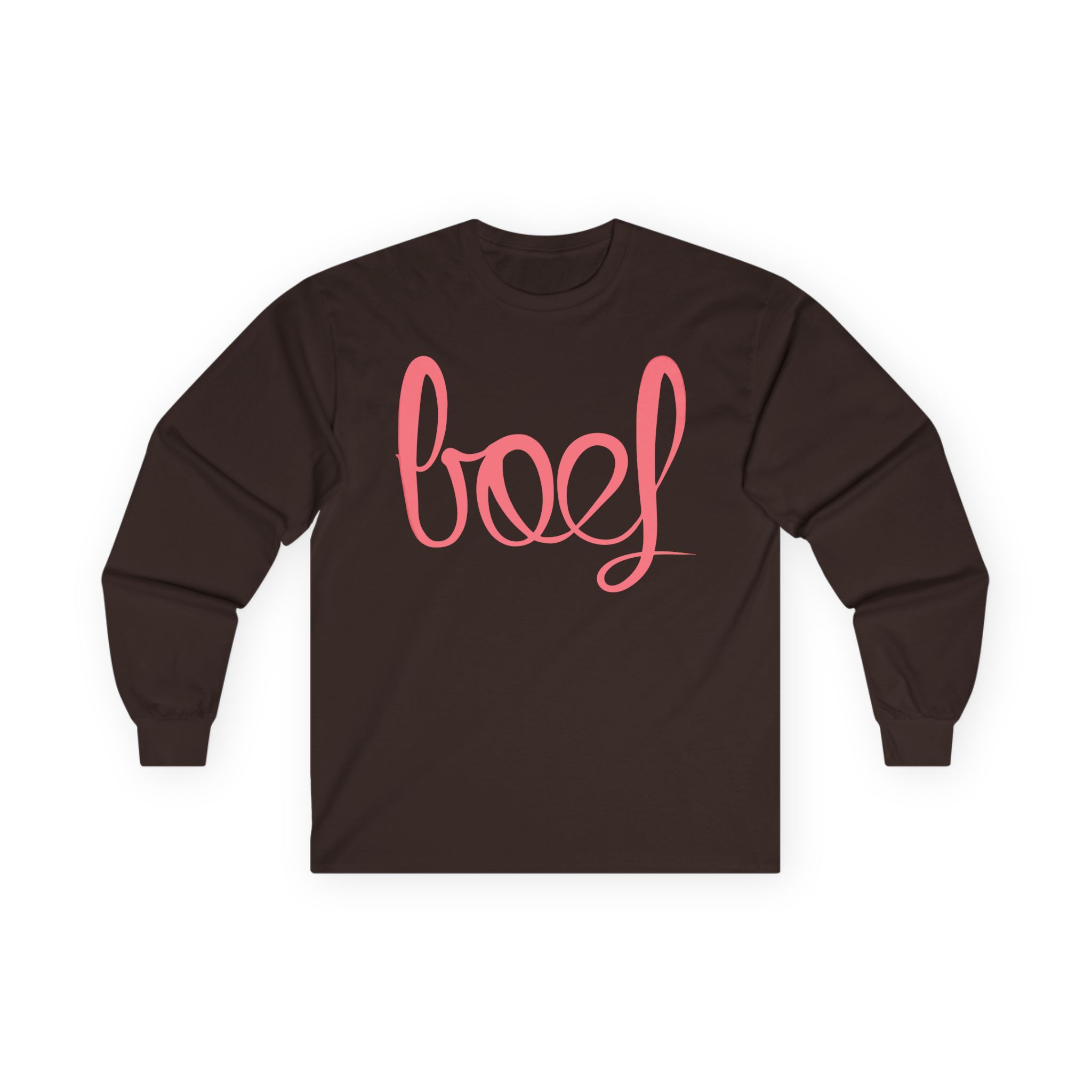 Boef Unisex Ultra Cotton Long Sleeve Tee