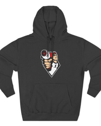 Lazarbeam Merch Three-Panel Fleece Hoodie