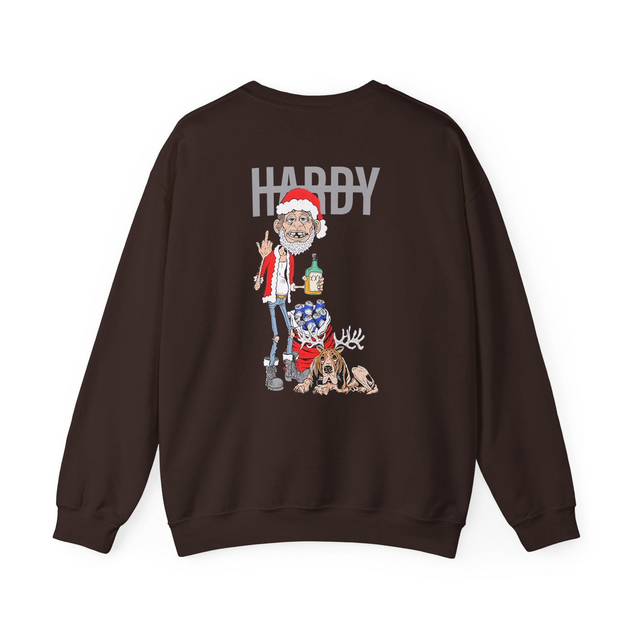 Hardy Jim Bob Holiday Unisex Heavy Blendâ„¢ Crewneck Sweatshirt