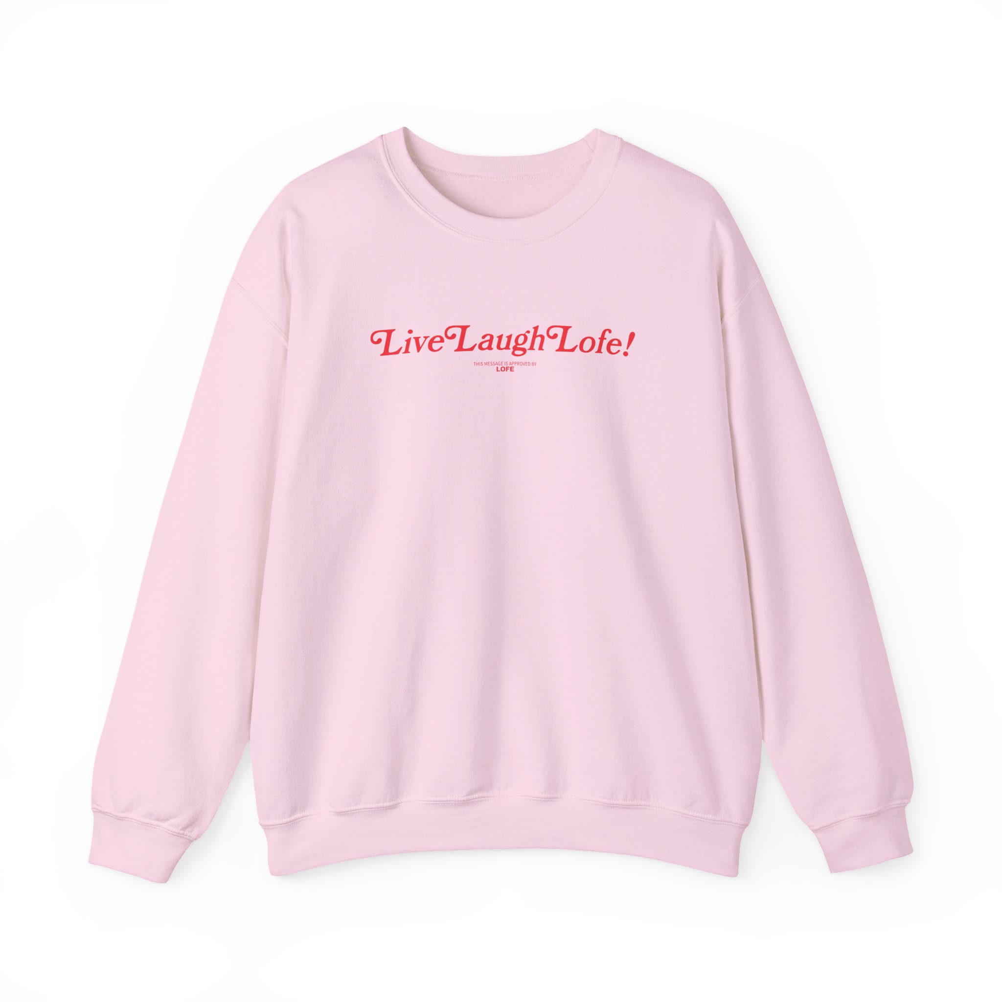 Life Lauge Lofe Unisex Heavy Blendâ„¢ Crewneck Sweatshirt