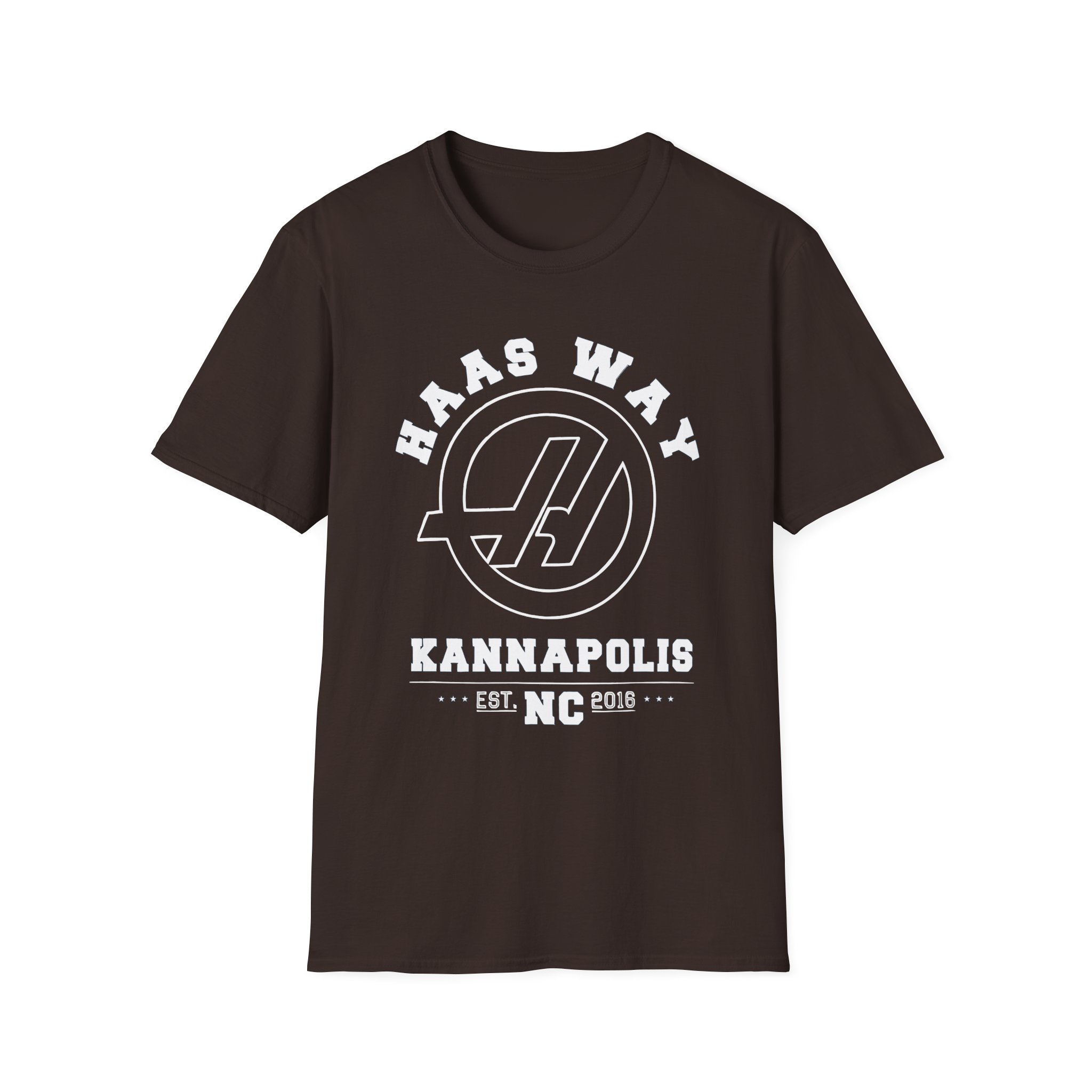 Haas F1 Haas Way Kannapolis Unisex Softstyle T-Shirt