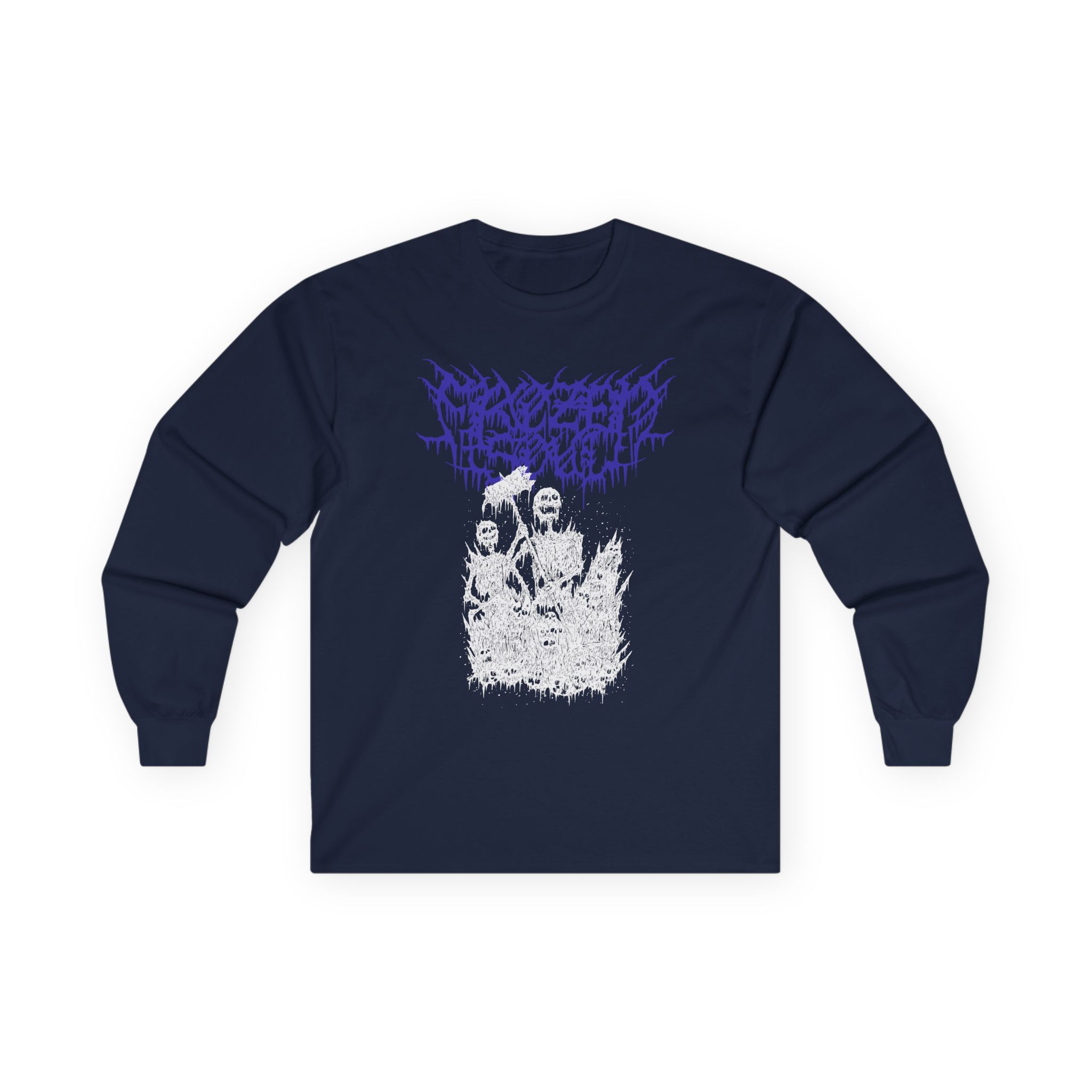 Frozen Soul Skeleton Unisex Ultra Cotton Long Sleeve Tee