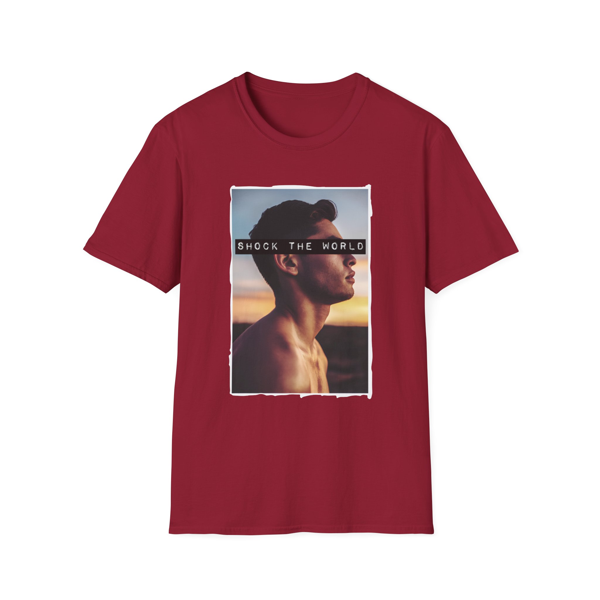 Ryan Garcia Shock the World Unisex Softstyle T-Shirt