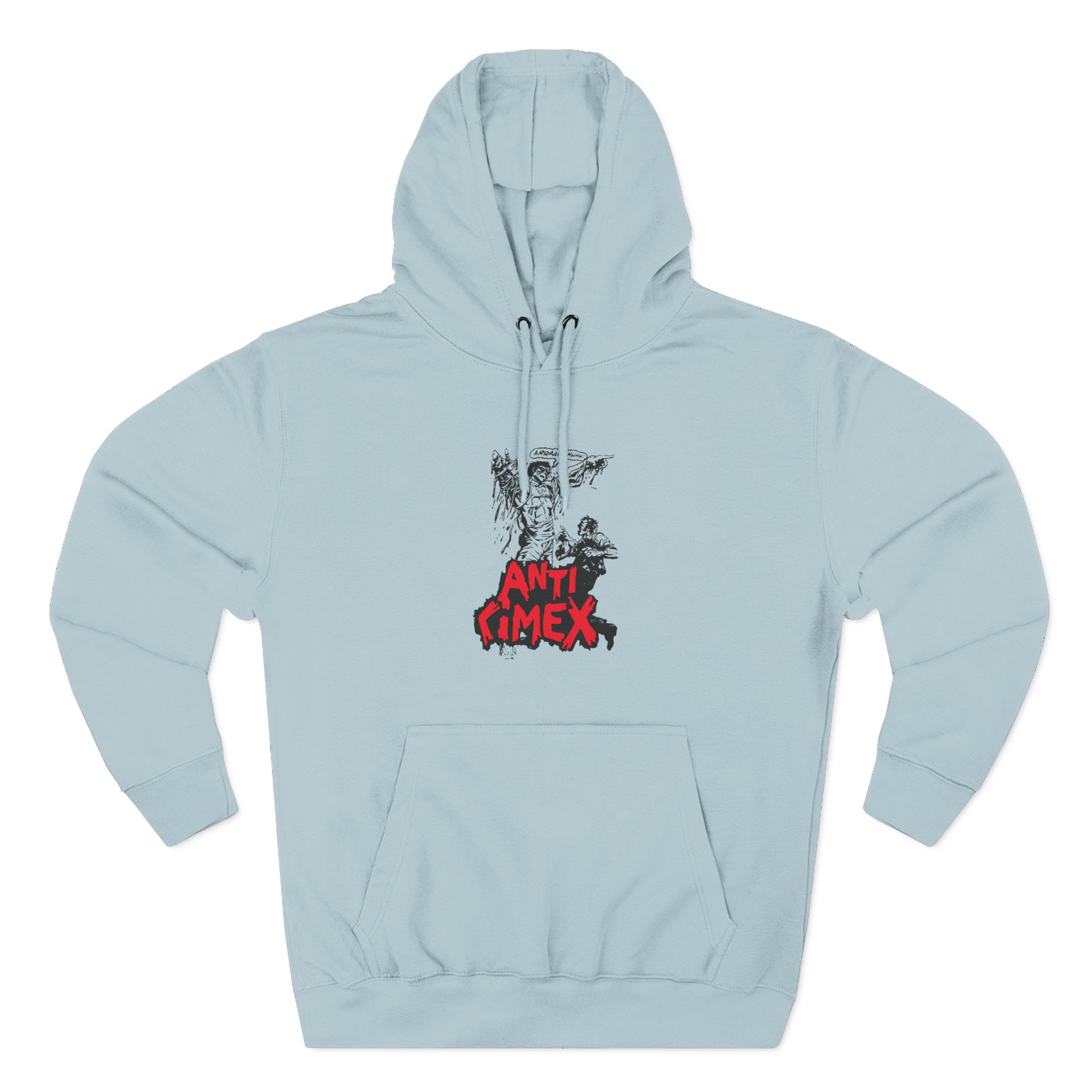 Anti Cimex Frankie Three-panel Fleece Hoodie