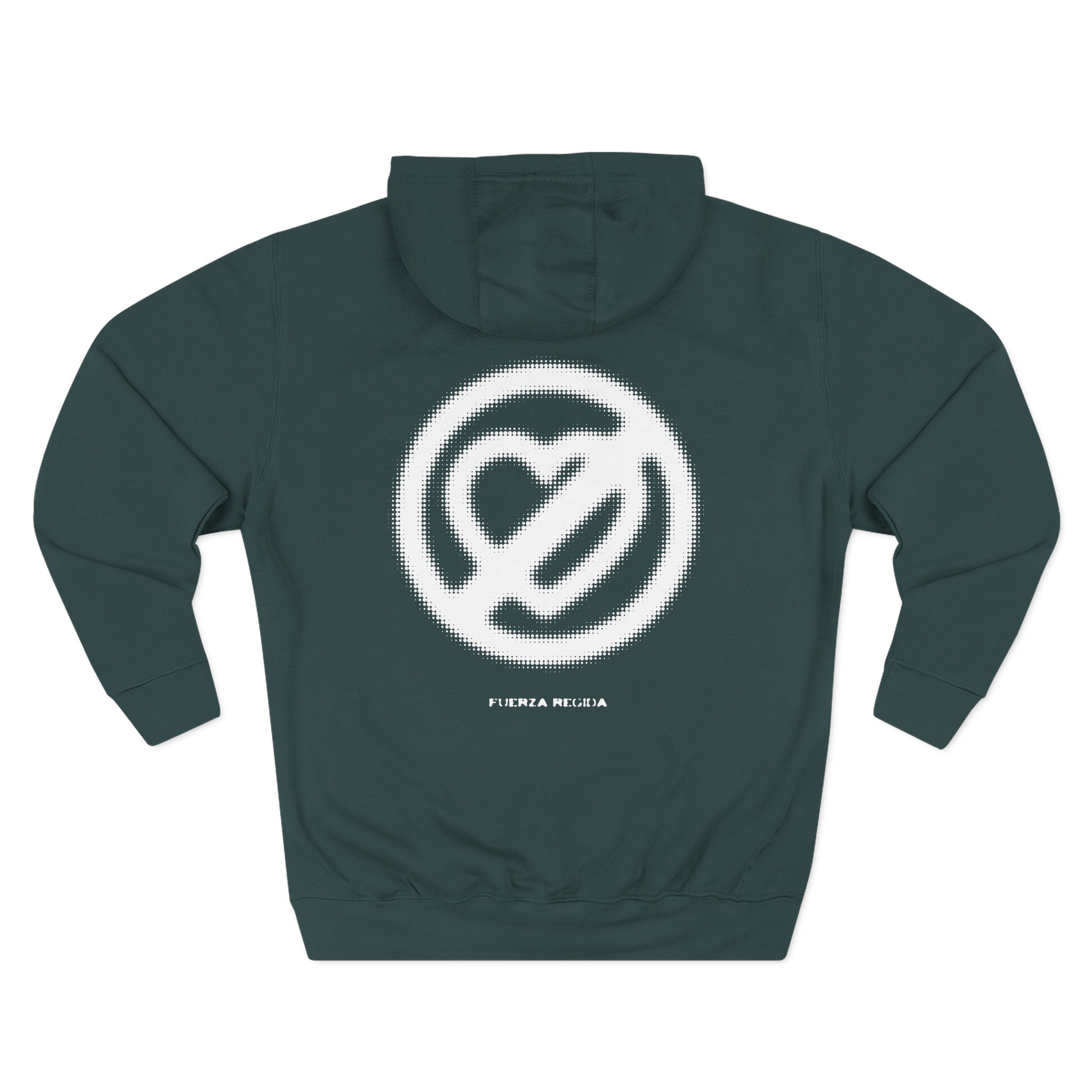Fuerza Fuerza Pnte Blurry Three-Panel Fleece Hoodie
