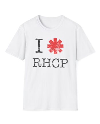 Red Hot Chili Peppers I Heart Rhcp Unisex Softstyle T-Shirt