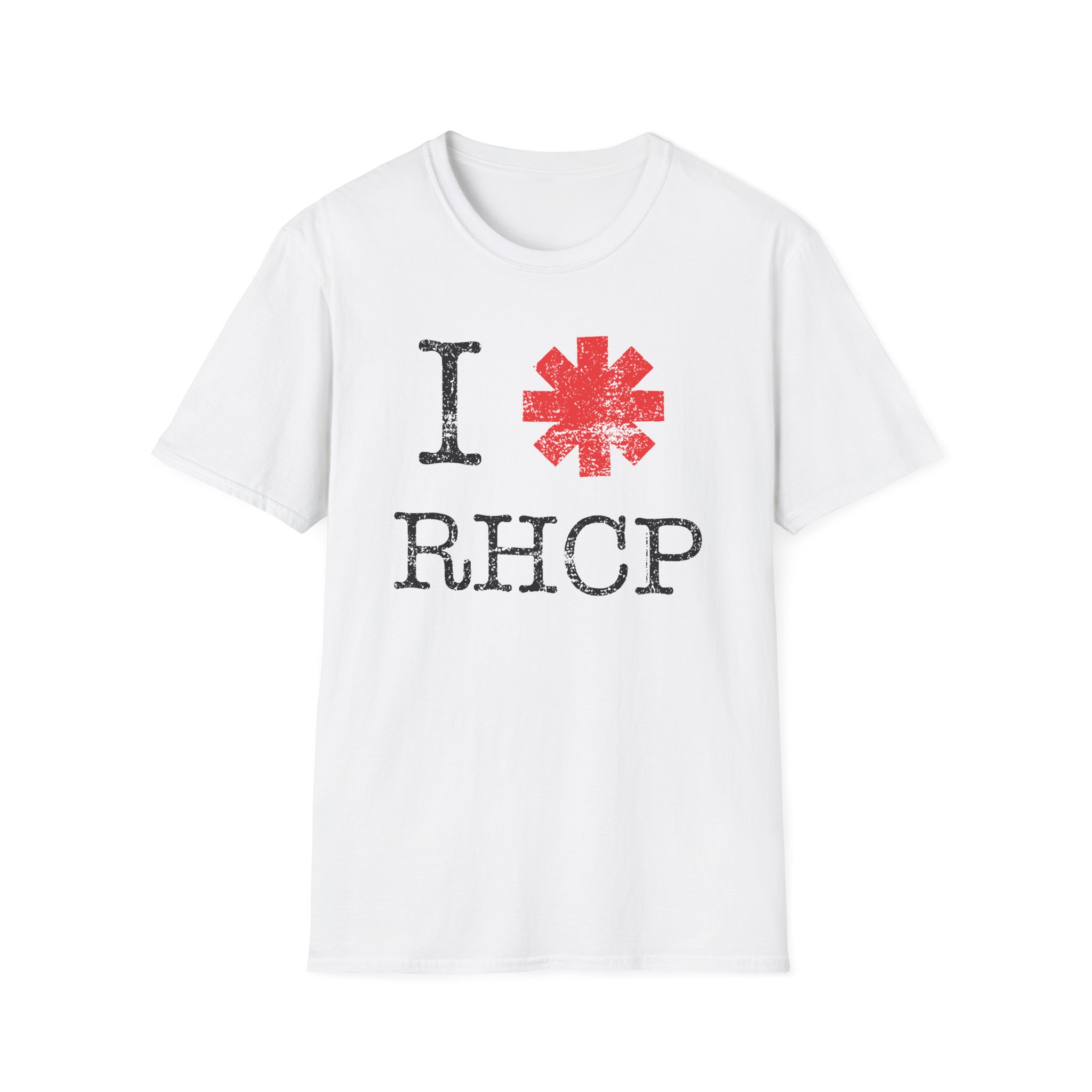 Red Hot Chili Peppers I Heart Rhcp Unisex Softstyle T-Shirt