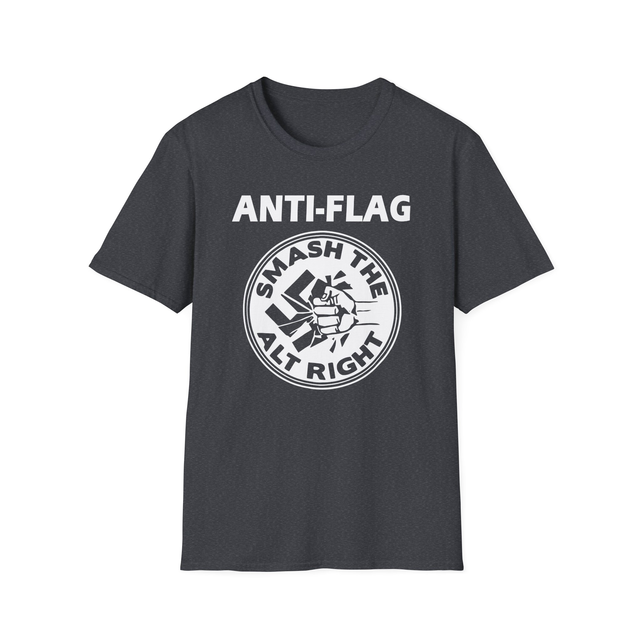 Anti Flag Smash the Alt Right Unisex Softstyle T-Shirt
