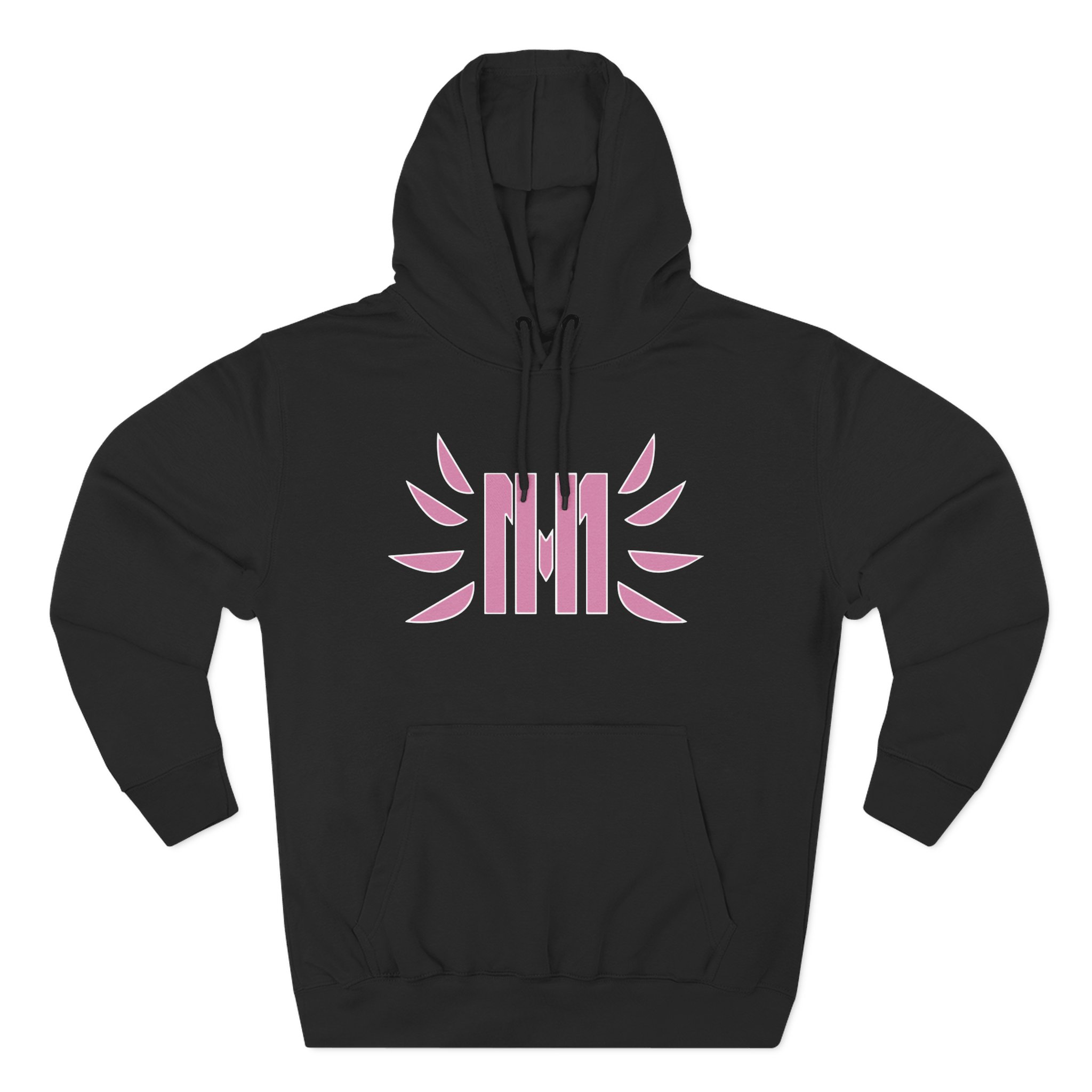Heelmike Three-Panel Fleece Hoodie