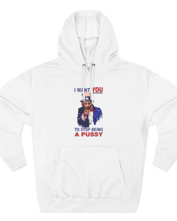 Sean Strickland Don't Be a P***y Three-Panel Fleece Hoodie