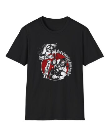 Anti Cimex Red Orch Unisex Softstyle T-shirt