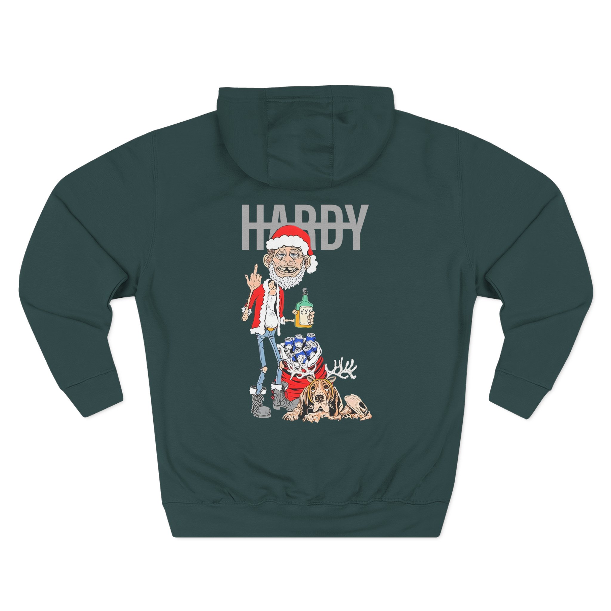 Hardy Jim Bob Holiday Three-Panel Fleece Hoodie