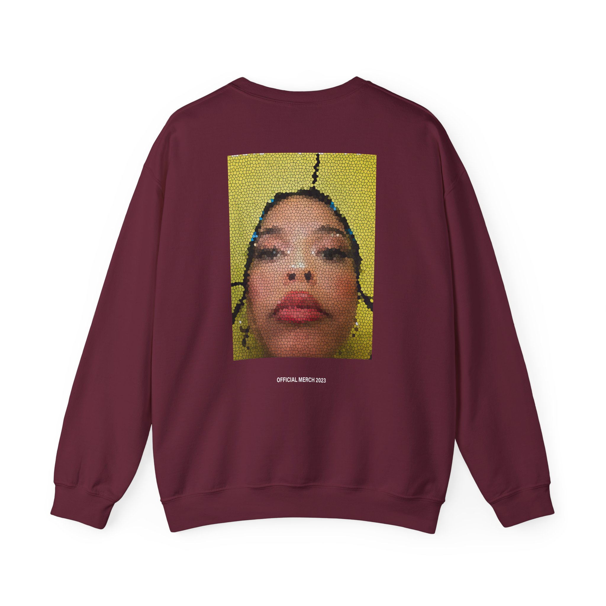 Nina Chuba Mosaic Unisex Heavy Blendâ„¢ Crewneck Sweatshirt