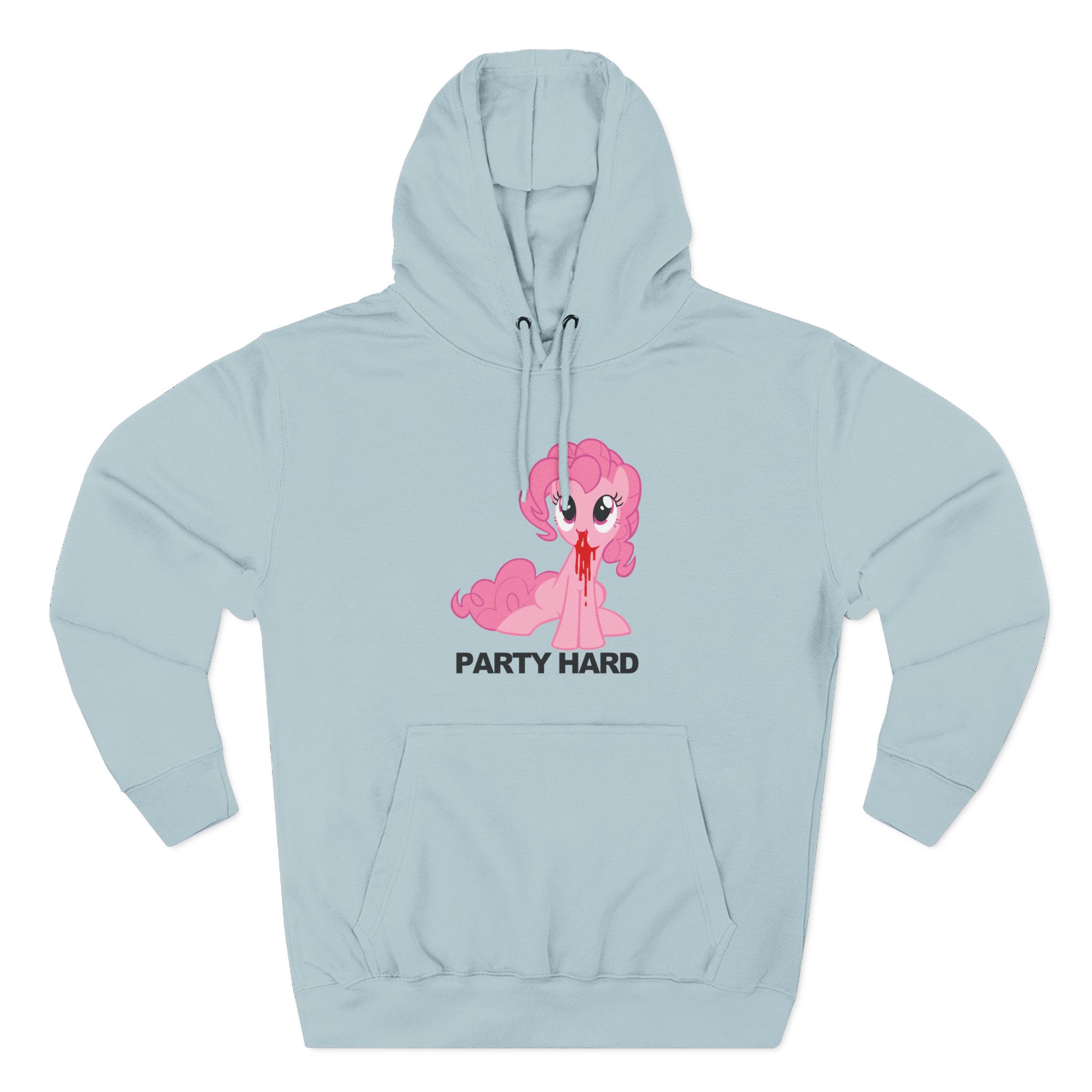Andrew Wk Party Hard Three-Panel Fleece Hoodie