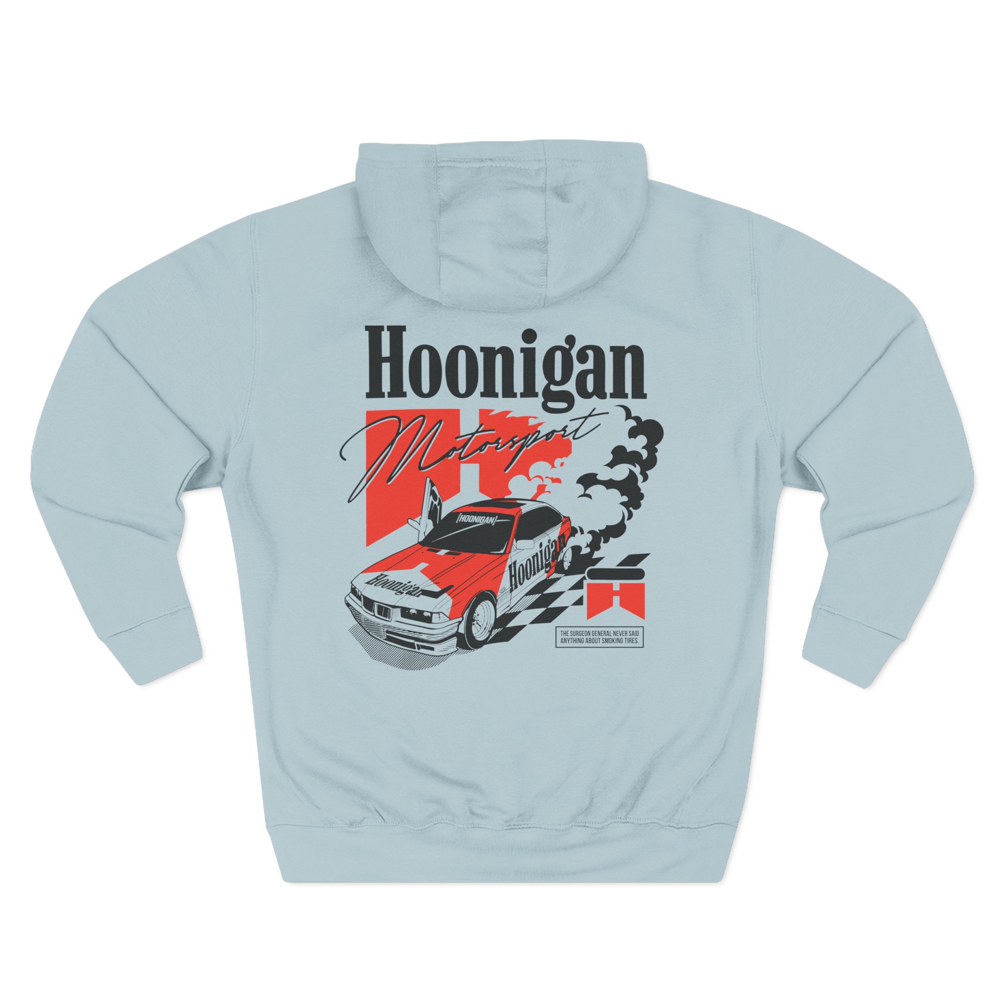 Ken Block Hoonigan Burnout Team Three-Panel Fleece Hoodie