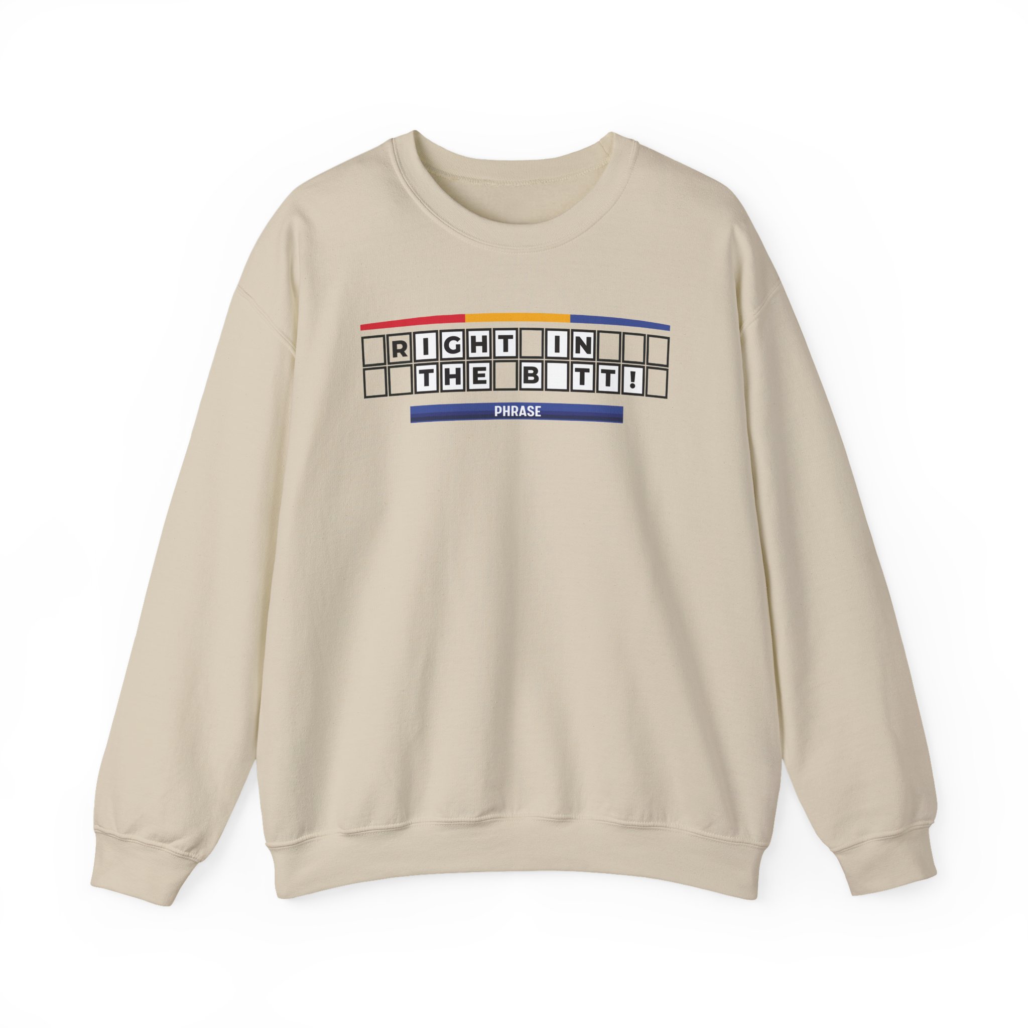 Jimmy Kimmel Right in the Butt Unisex Heavy Blendâ„¢ Crewneck Sweatshirt
