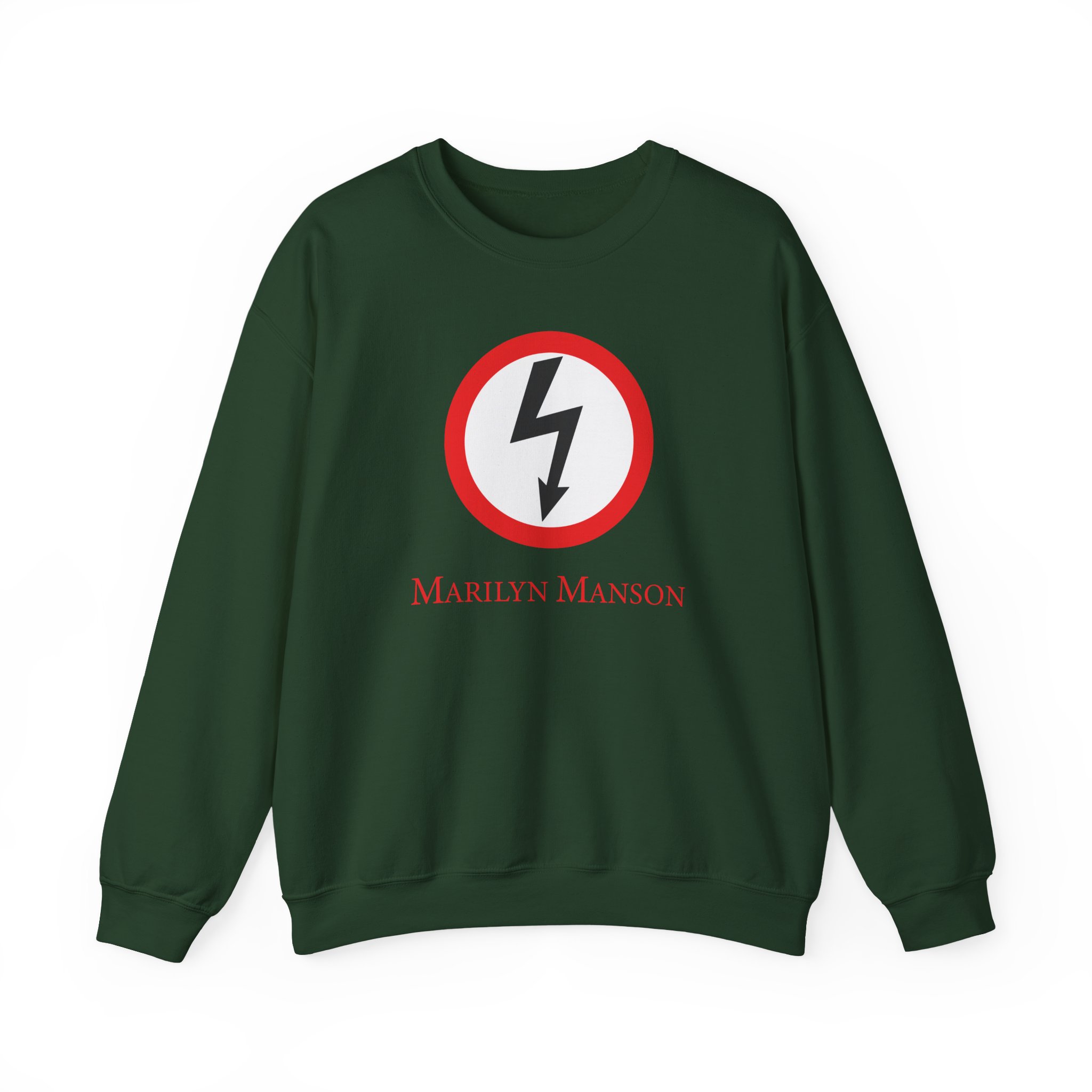 Marilyn Manson Unisex Heavy Blendâ„¢ Crewneck Sweatshirt