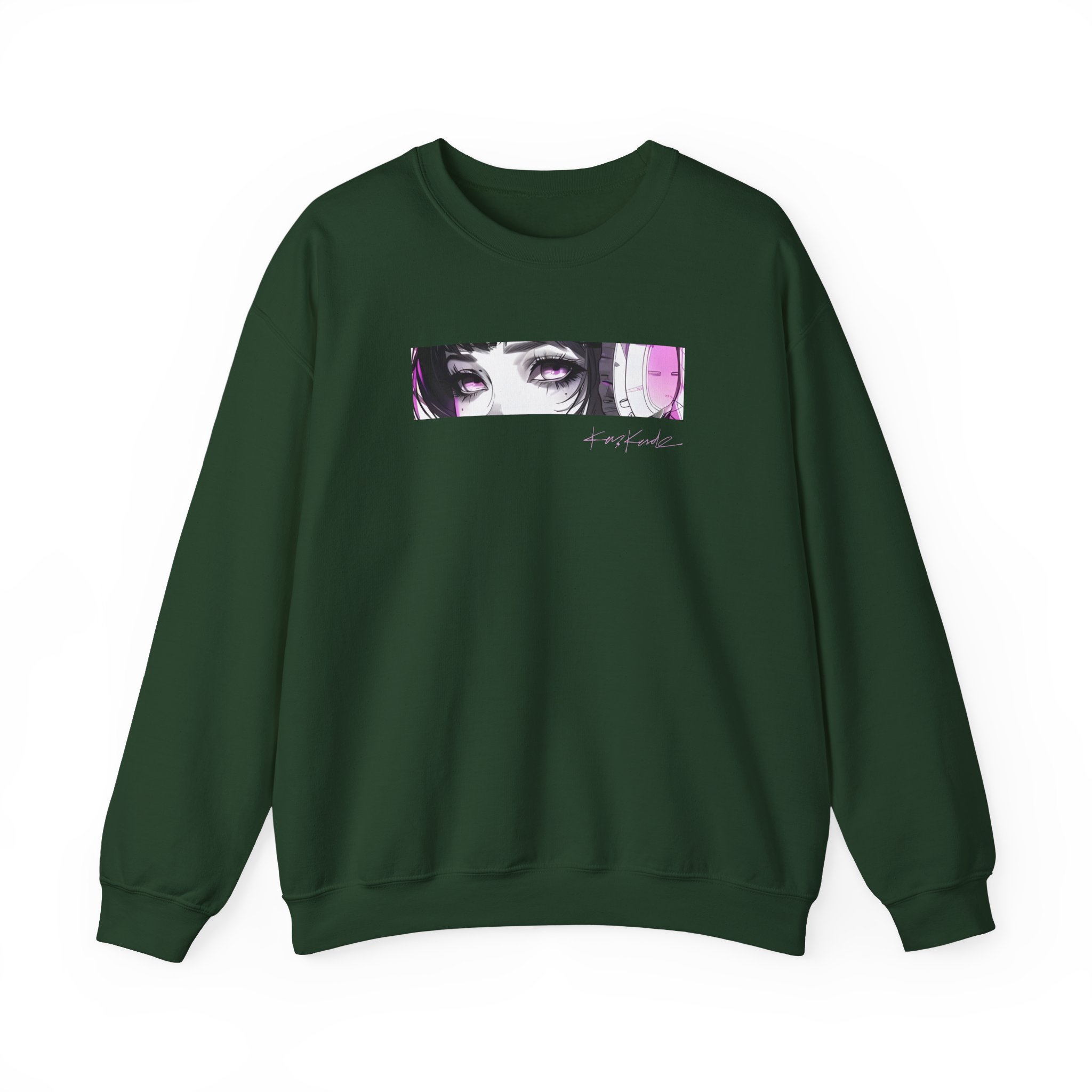 Kaskade Anime Eyes Unisex Heavy Blendâ„¢ Crewneck Sweatshirt