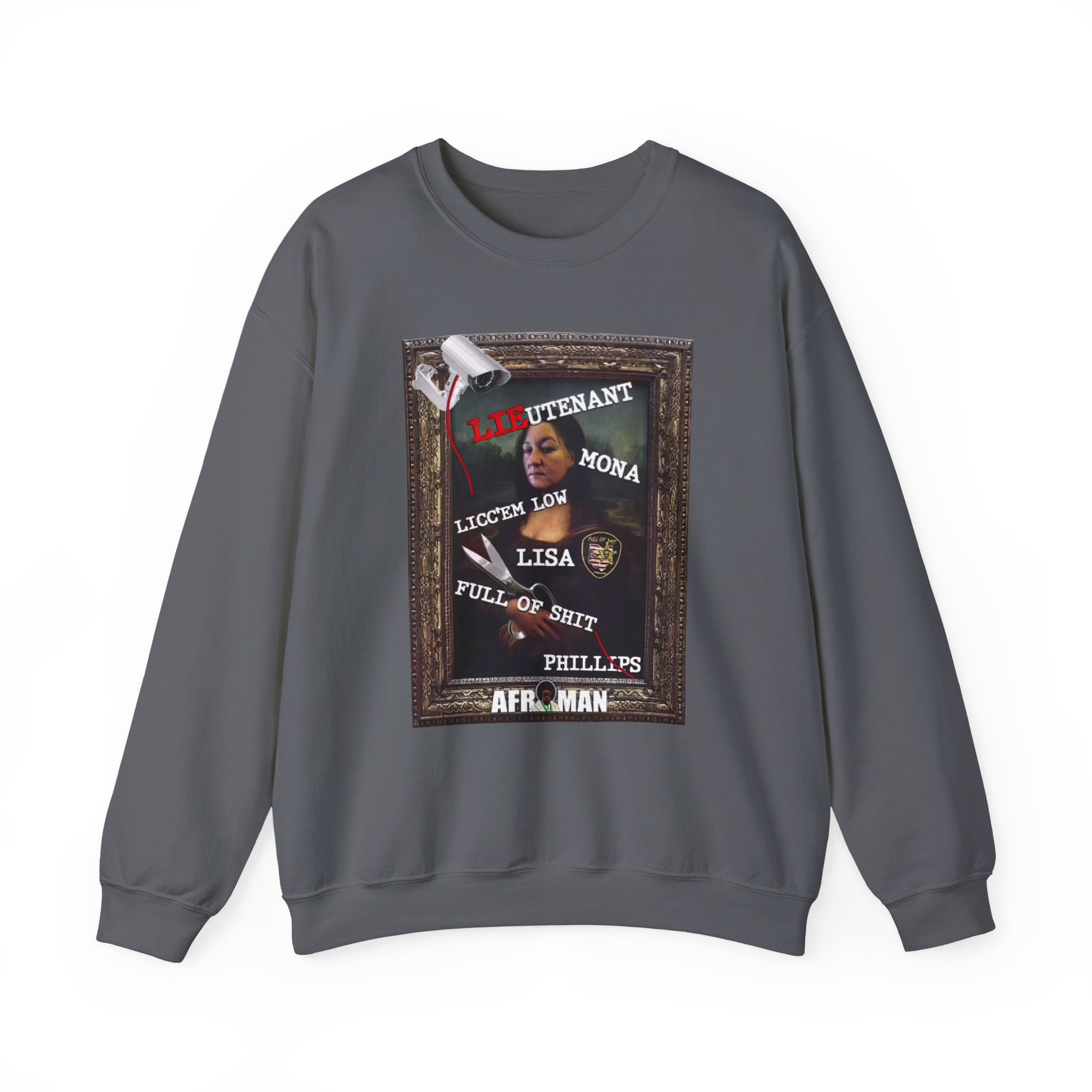 Afroman Lt Licc’em Low Lisa Full of Shit Phillips Unisex Heavy Blend™ Crewneck Sweatshirt