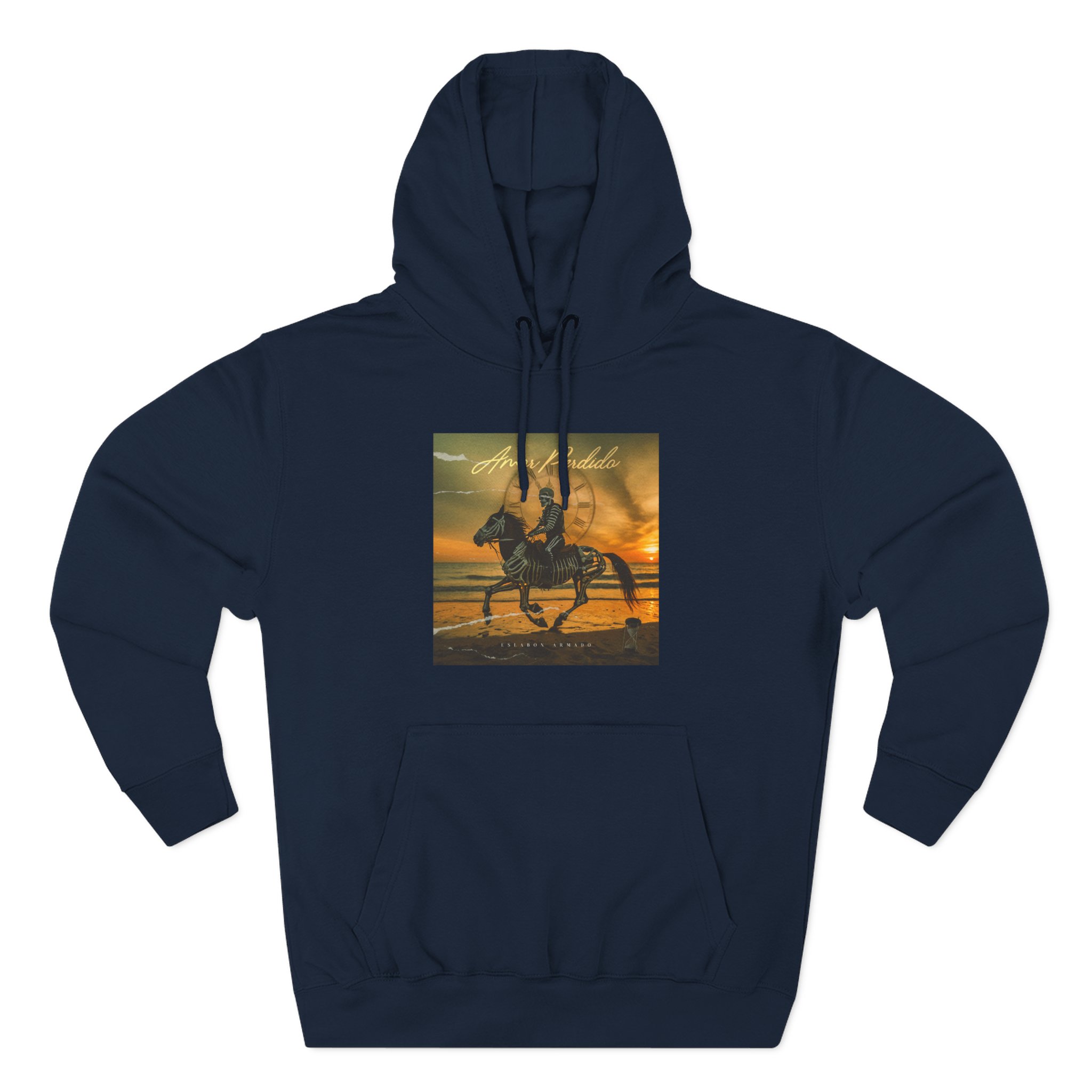 Eslabon Armado Amor Perdido Album Three-Panel Fleece Hoodie