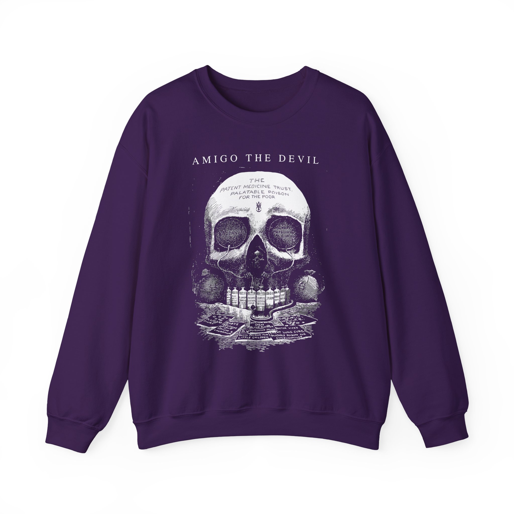 Amigo the Devil Death Lab Unisex Heavy Blendâ„¢ Crewneck Sweatshirt