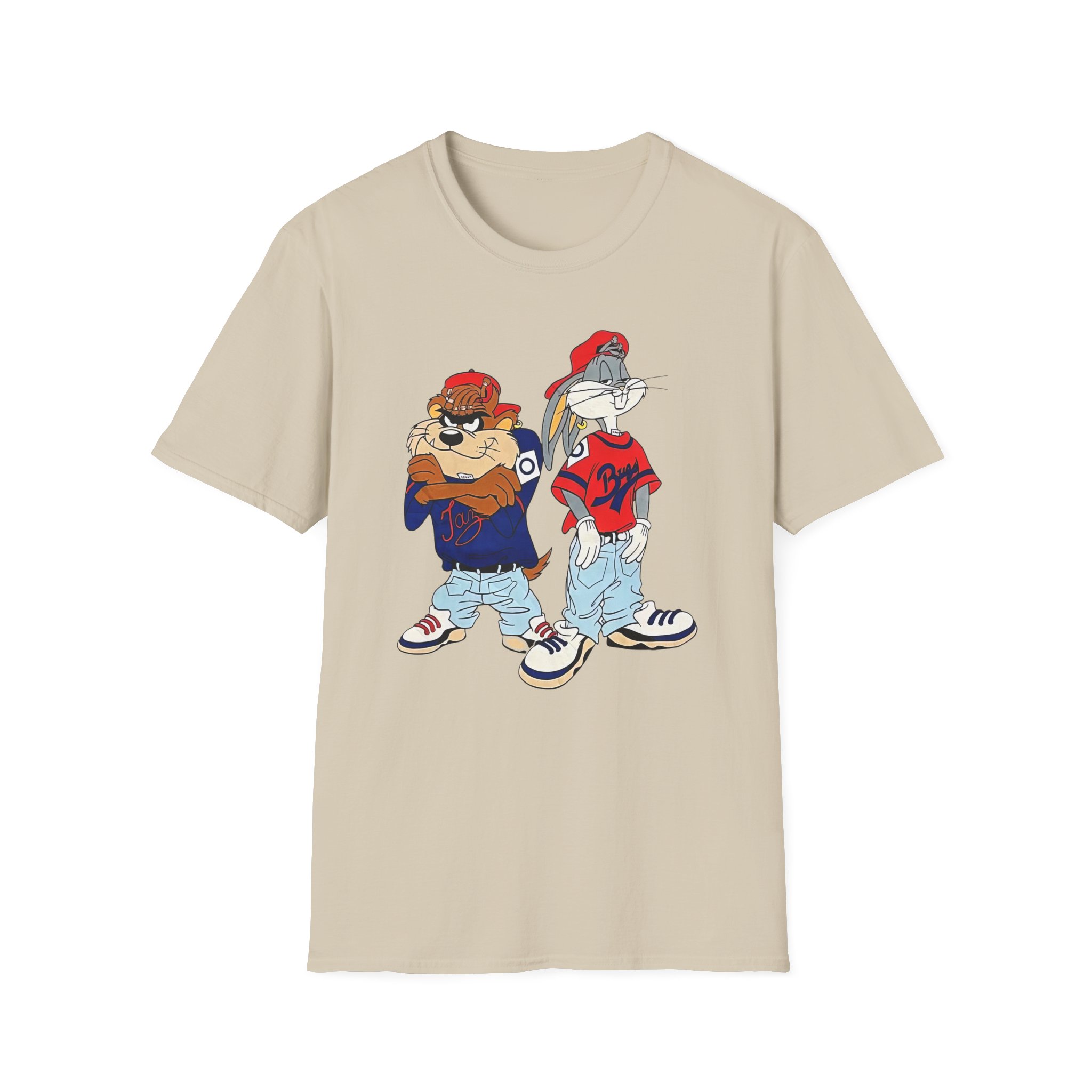 Vintage 90s Looney Tunes Bugs Taz Kris’s Kross Unisex Softstyle T-Shirt