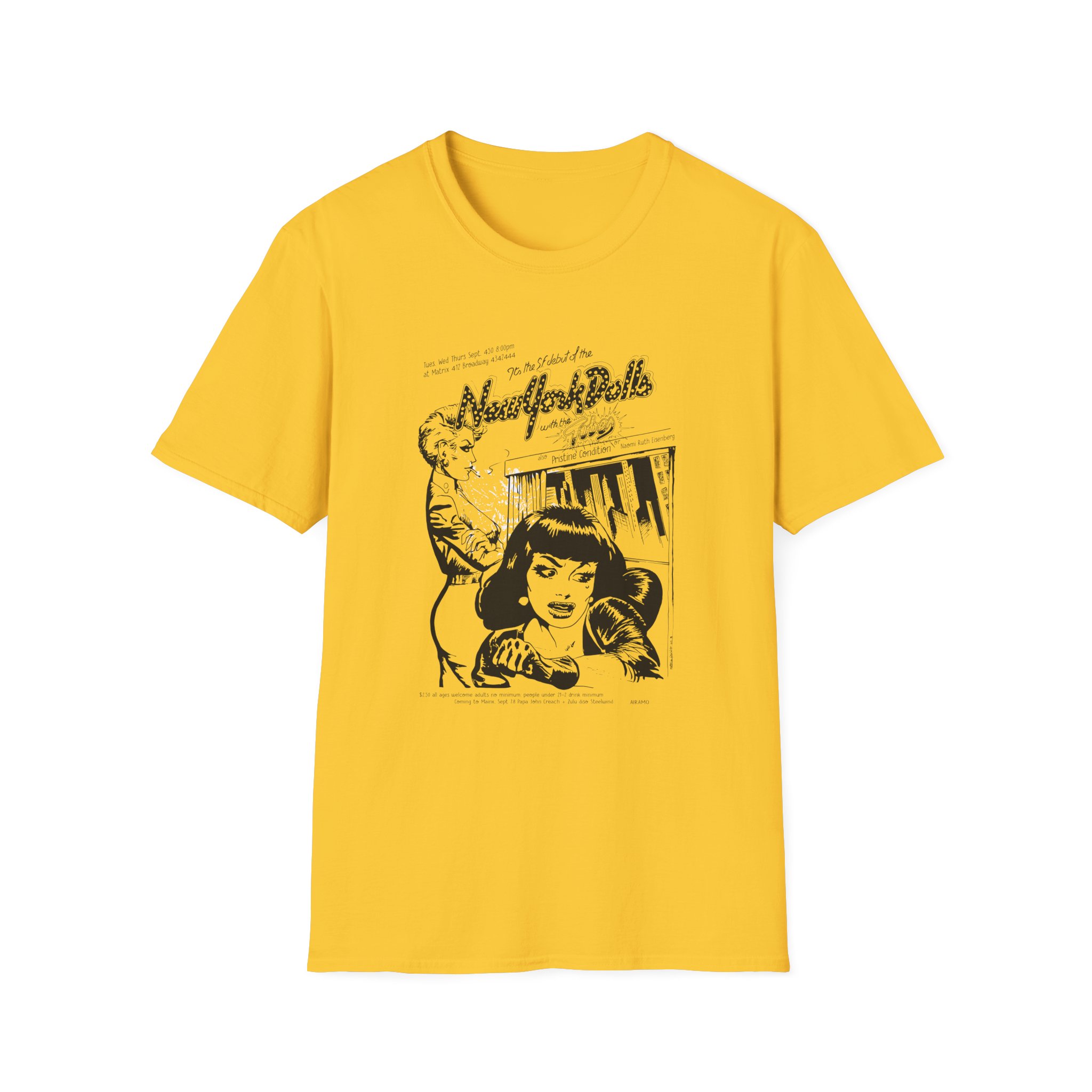 New York Dolls Unisex Softstyle T-Shirt