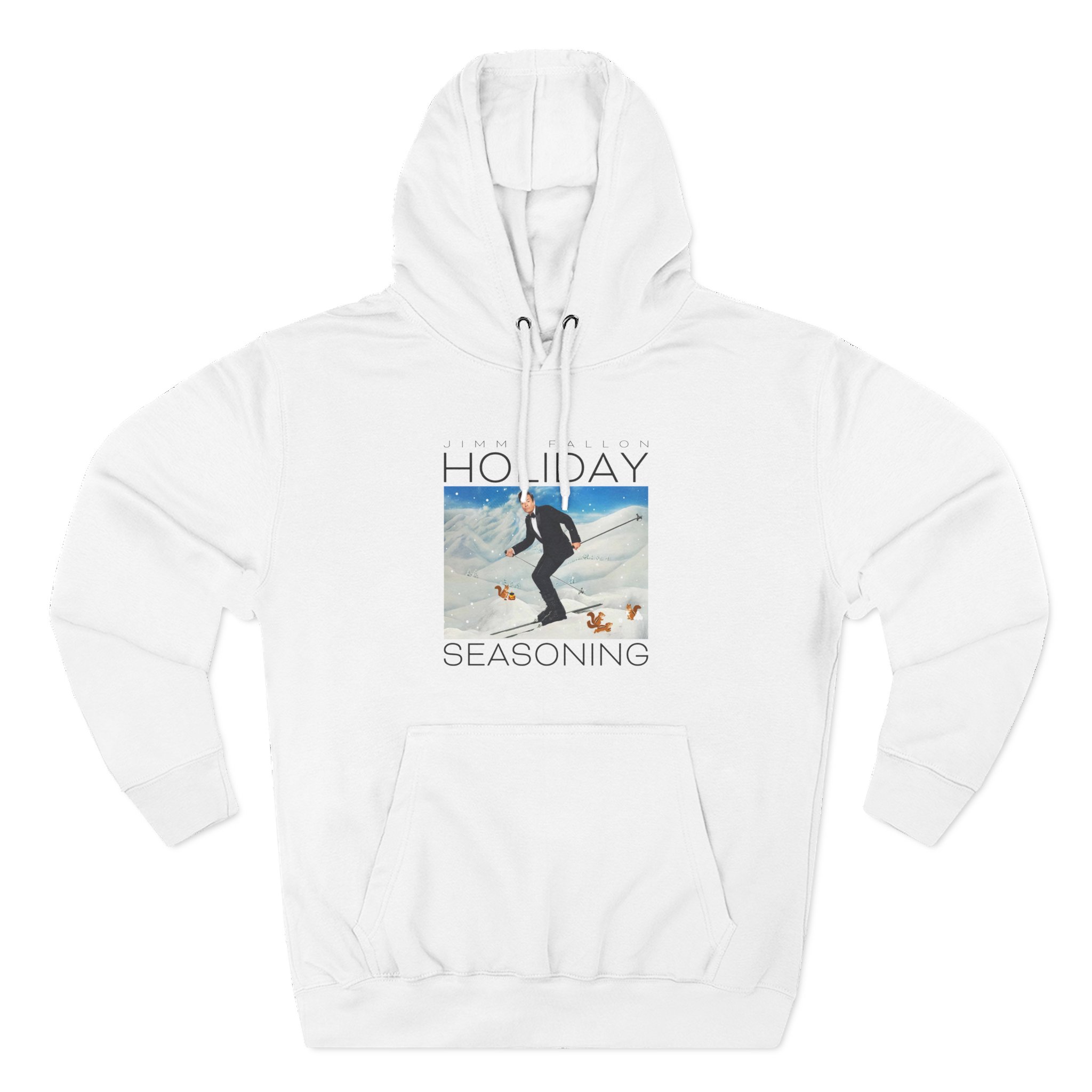 Jimmy Fallon Holiday Seasoning Three-Panel Fleece Hoodie