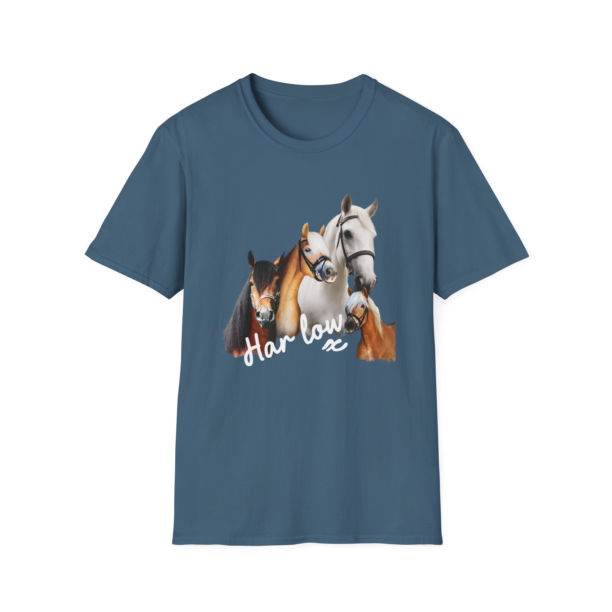 Harlow and Popcorn Unisex Softstyle T-Shirt