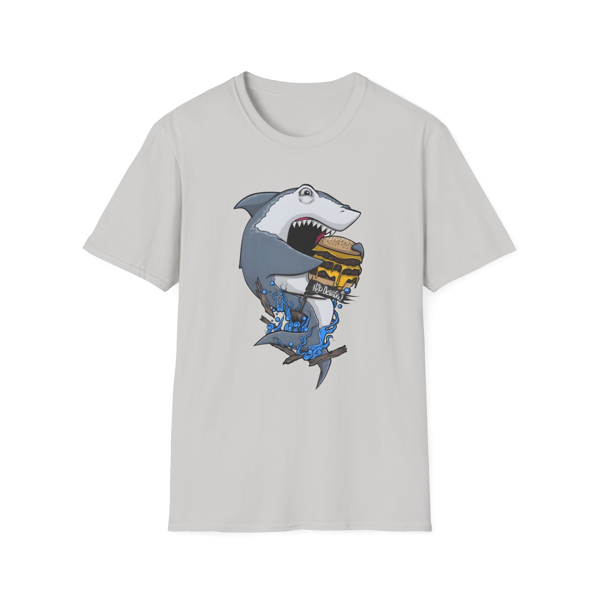 H2odelirious Hungry Shark Unisex Softstyle T-Shirt