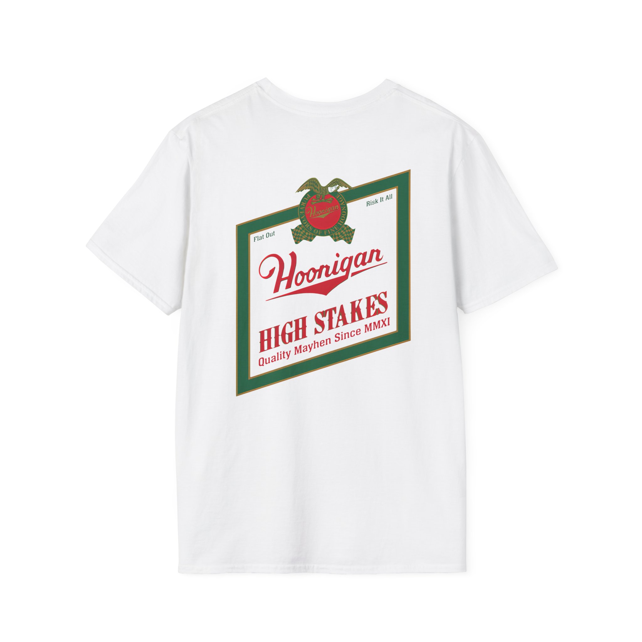 Hoonigan High Stakes Unisex Softstyle T-Shirt