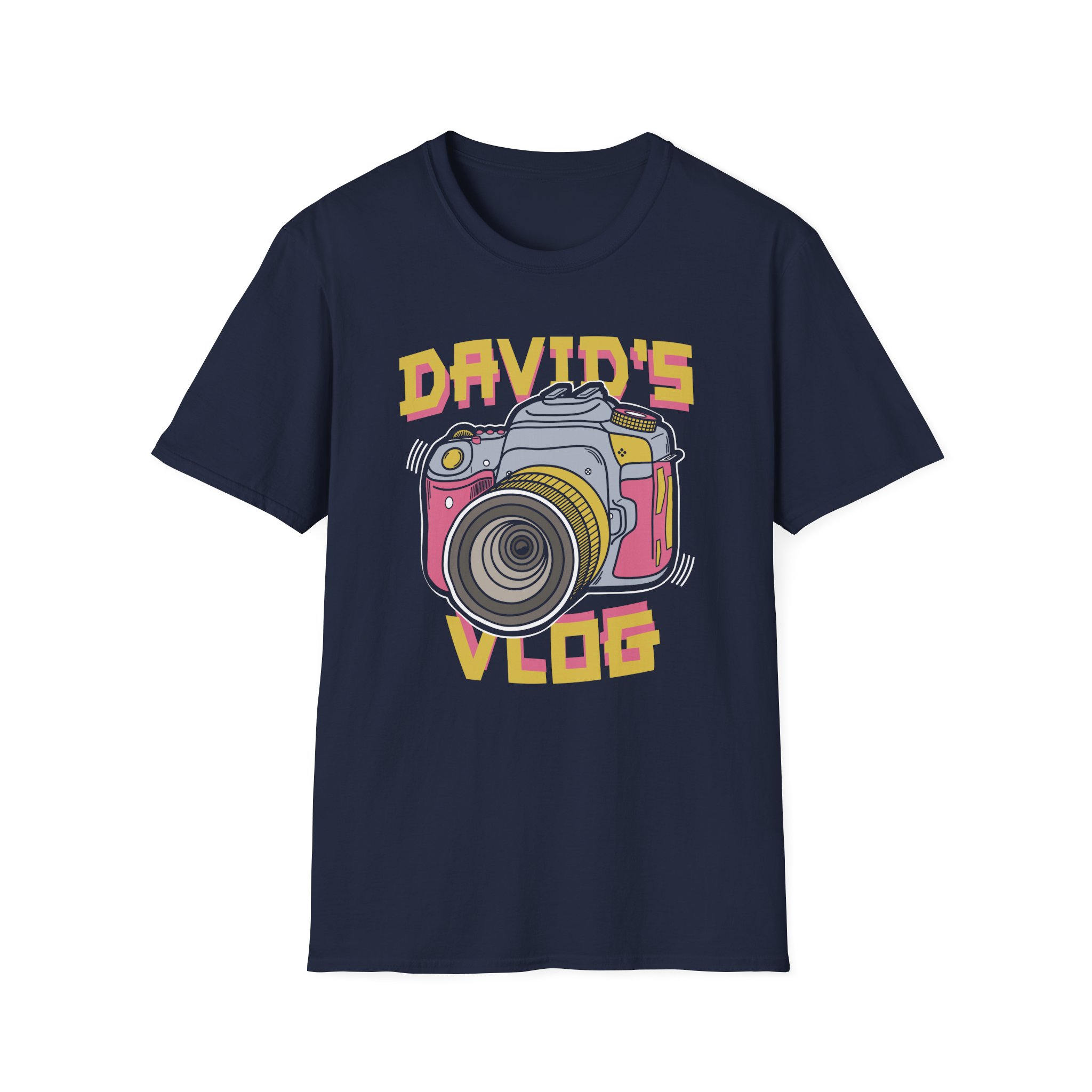 David Dobrik David's Vlog Unisex Softstyle T-Shirt