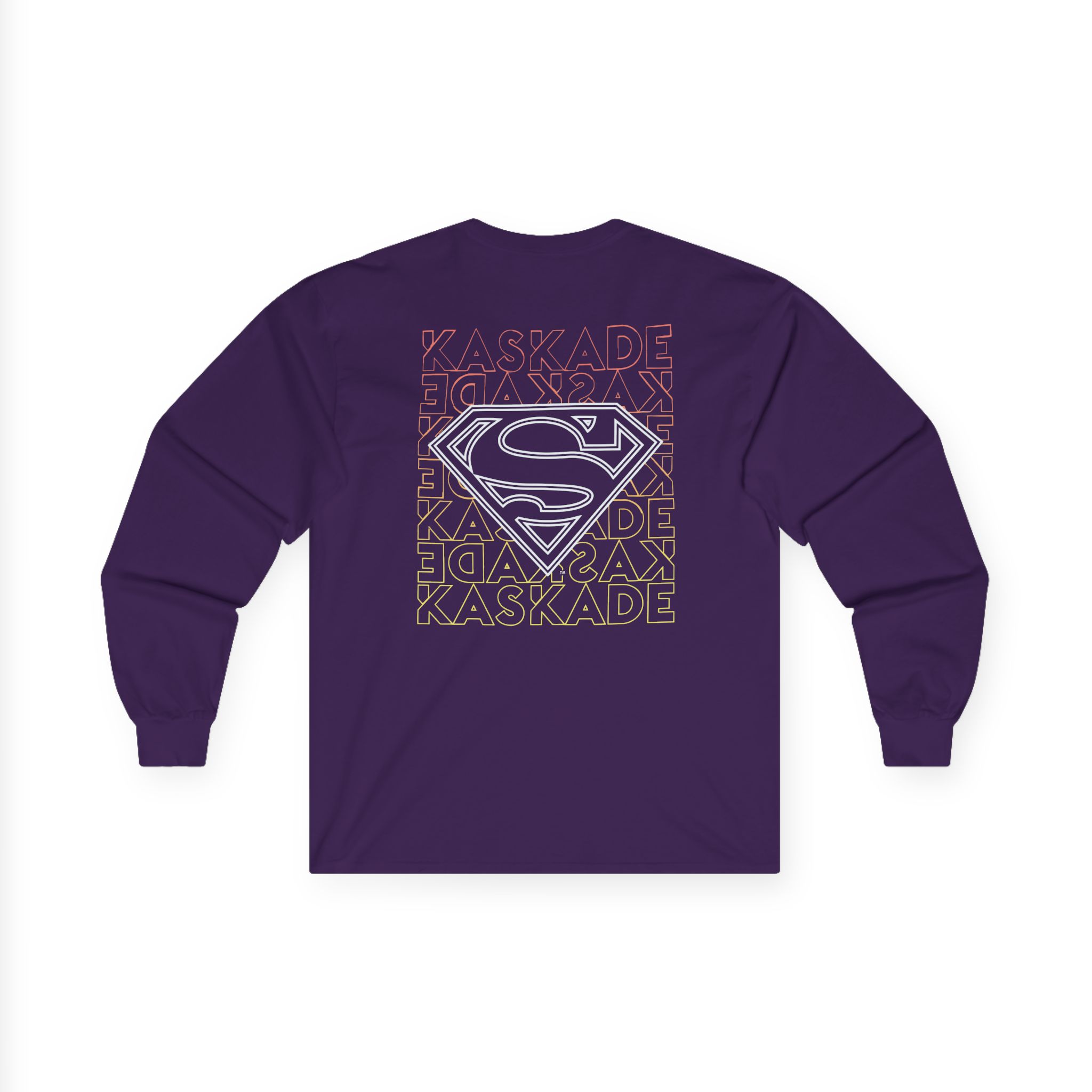 Kaskade X Superman Stacked Unisex Ultra Cotton Long Sleeve Tee