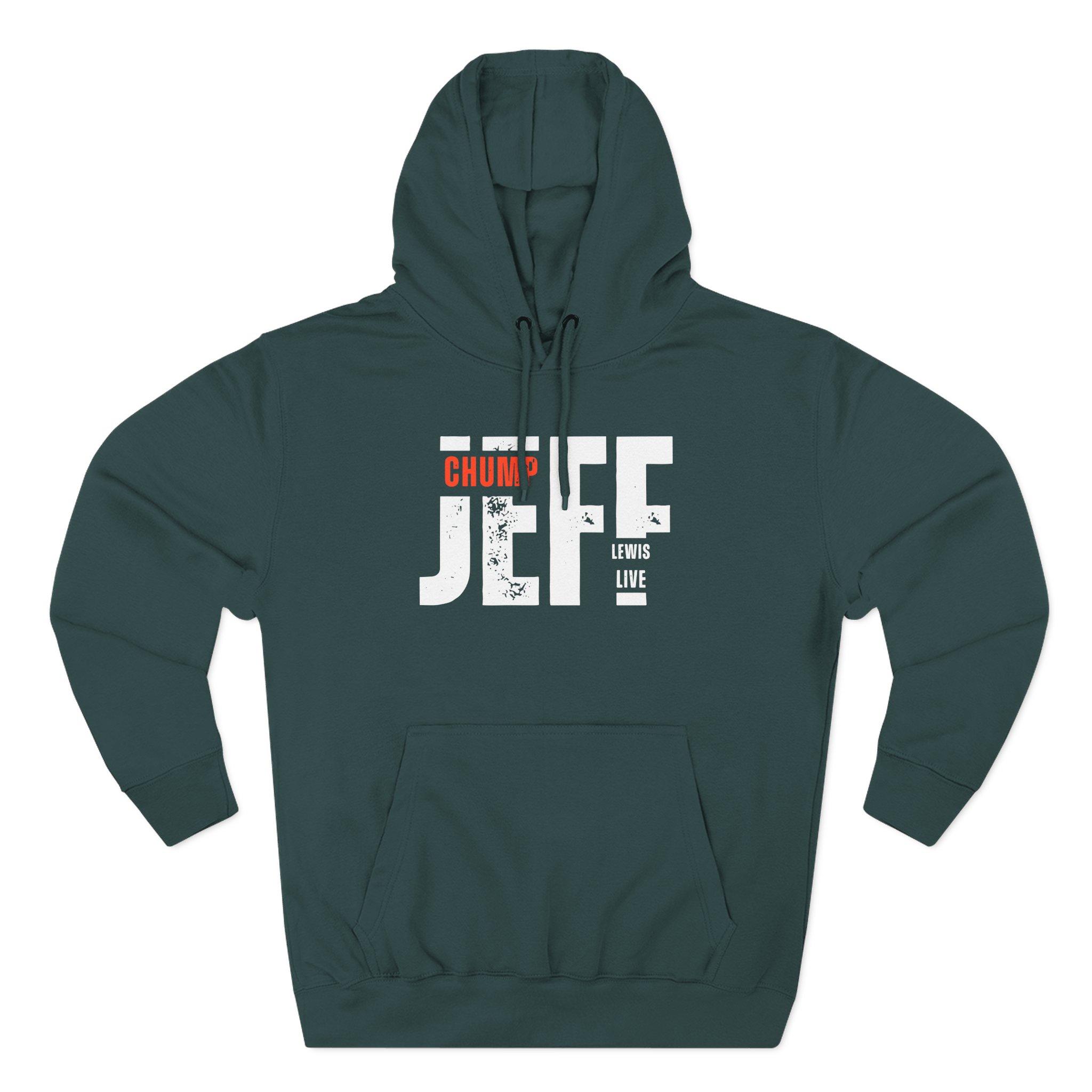 Jeffrey Lewis Jll Chump Three-Panel Fleece Hoodie