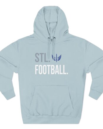 St. Louis Battlehawks 108 Stitches Football Spiral Three-Panel Fleece Hoodie