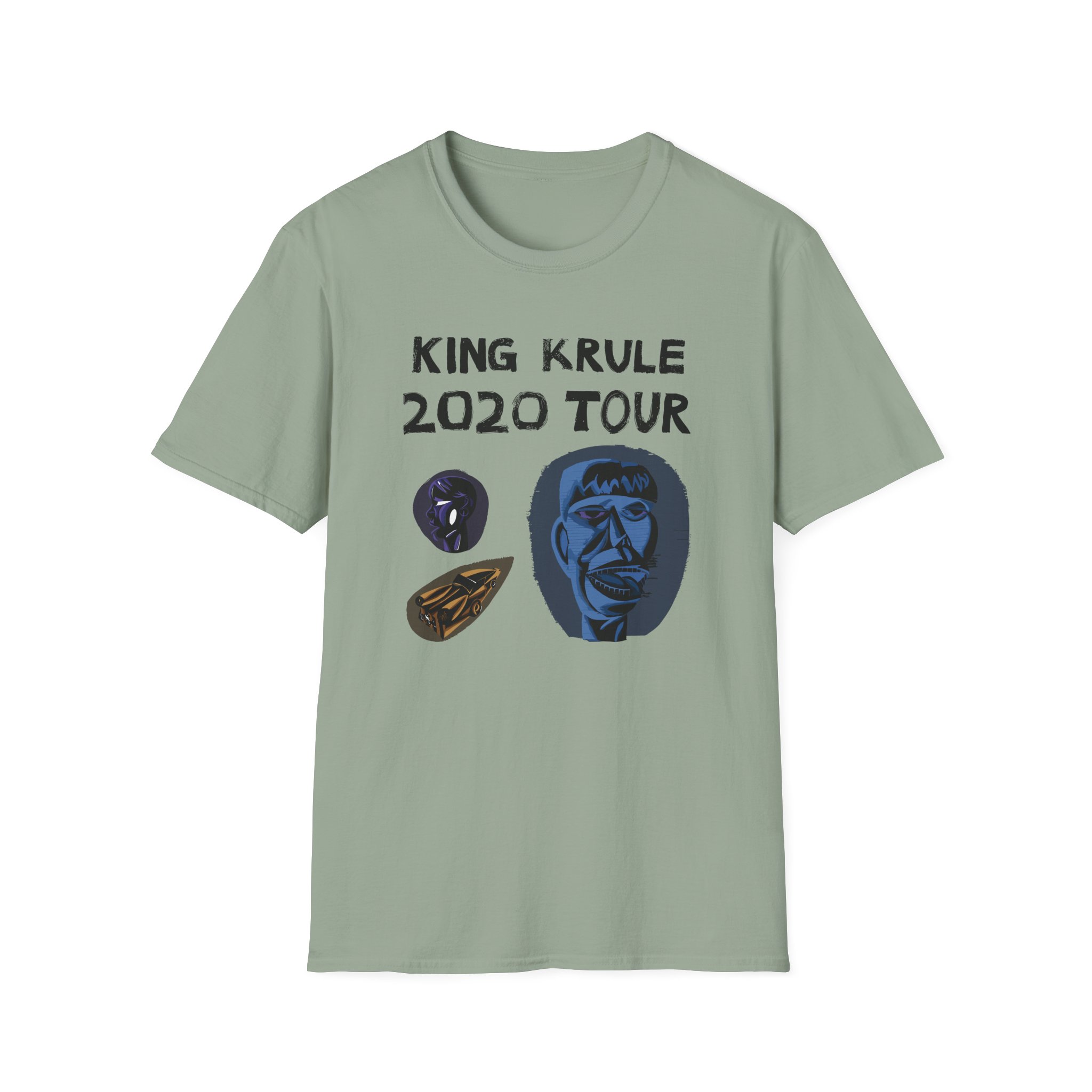 King Krule King Krule Tour Uk Europe Unisex Softstyle T-Shirt