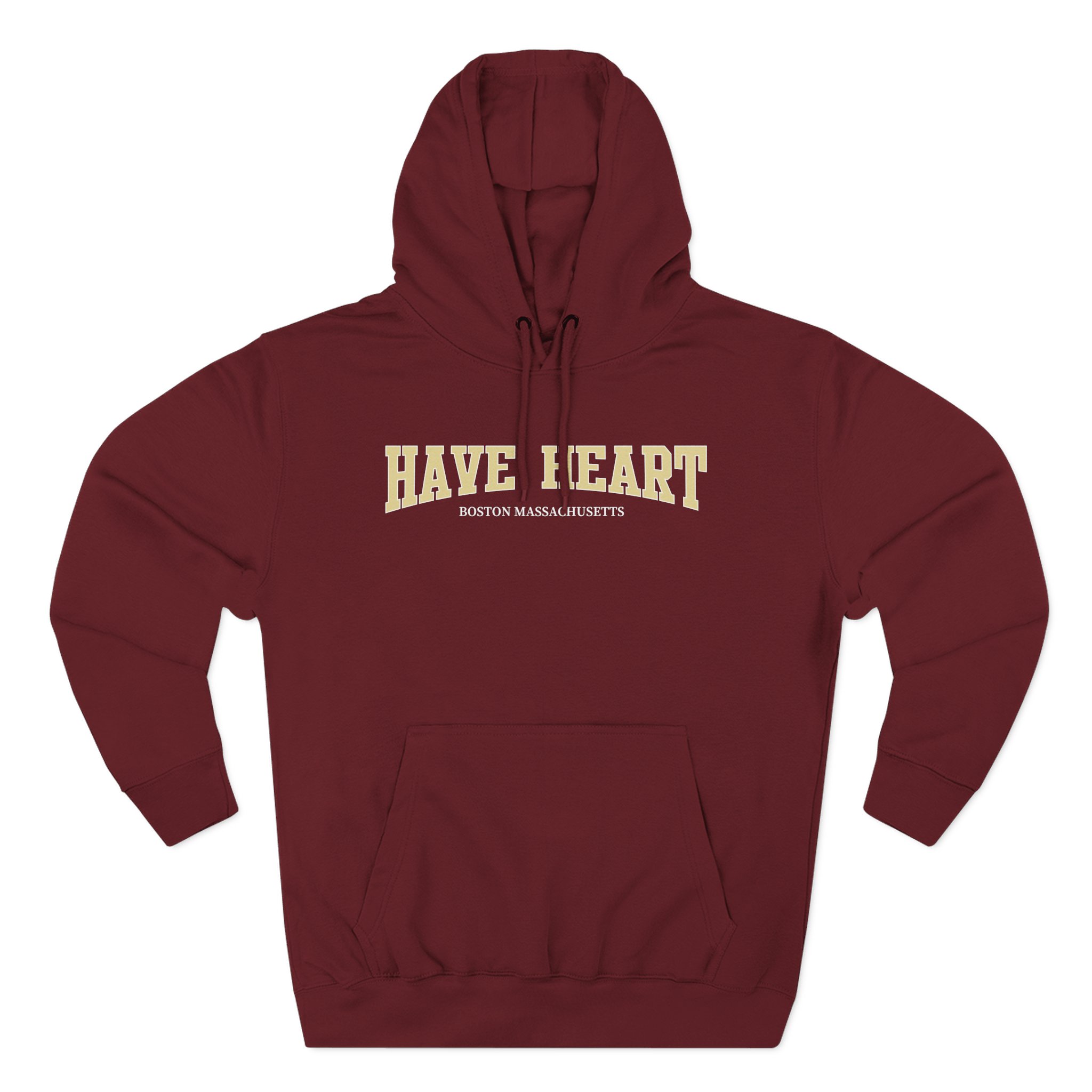Have Heart Boston Edge Three-Panel Fleece Hoodie